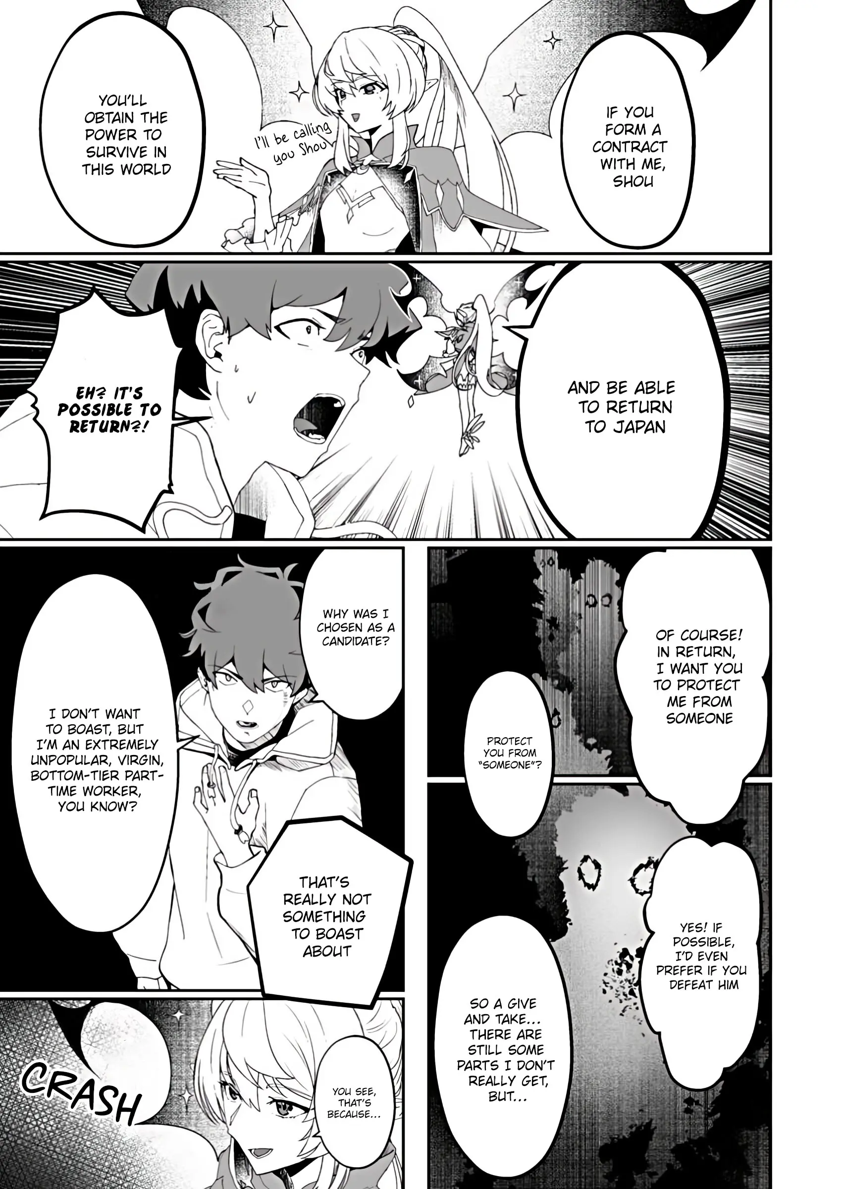 Makutsu No Ou ~Yomei Ikkagetsu No Doutei, Mahou Shoujo Harem O Kizuite Ou E Kunrinsu~ - Chapter 1: The Man Who Went To Another World