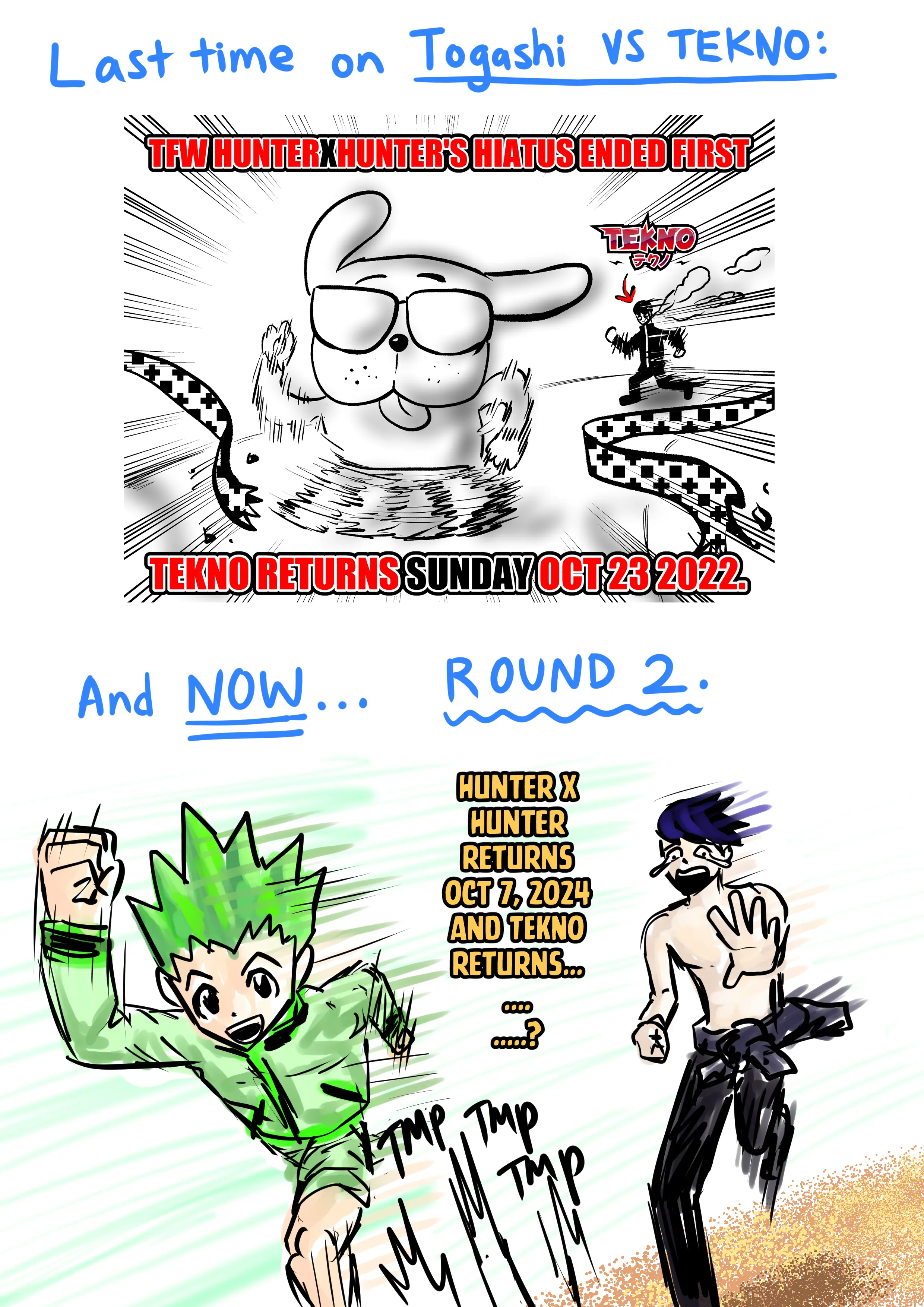 Tekno - Vol.6 Chapter 58.1: Togashi Vs Tekno (Rematch)