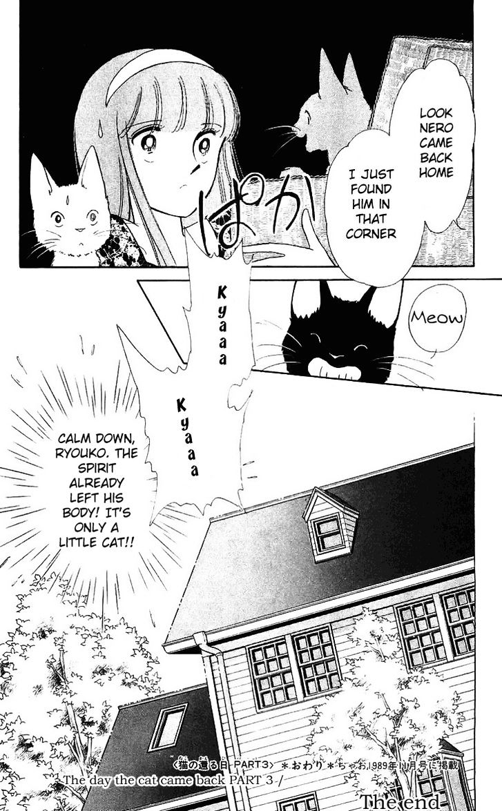 Ryouko No Shinrei Jikenbo - Vol.3 Chapter 12 : The Day The Cat Came Back - Part 3