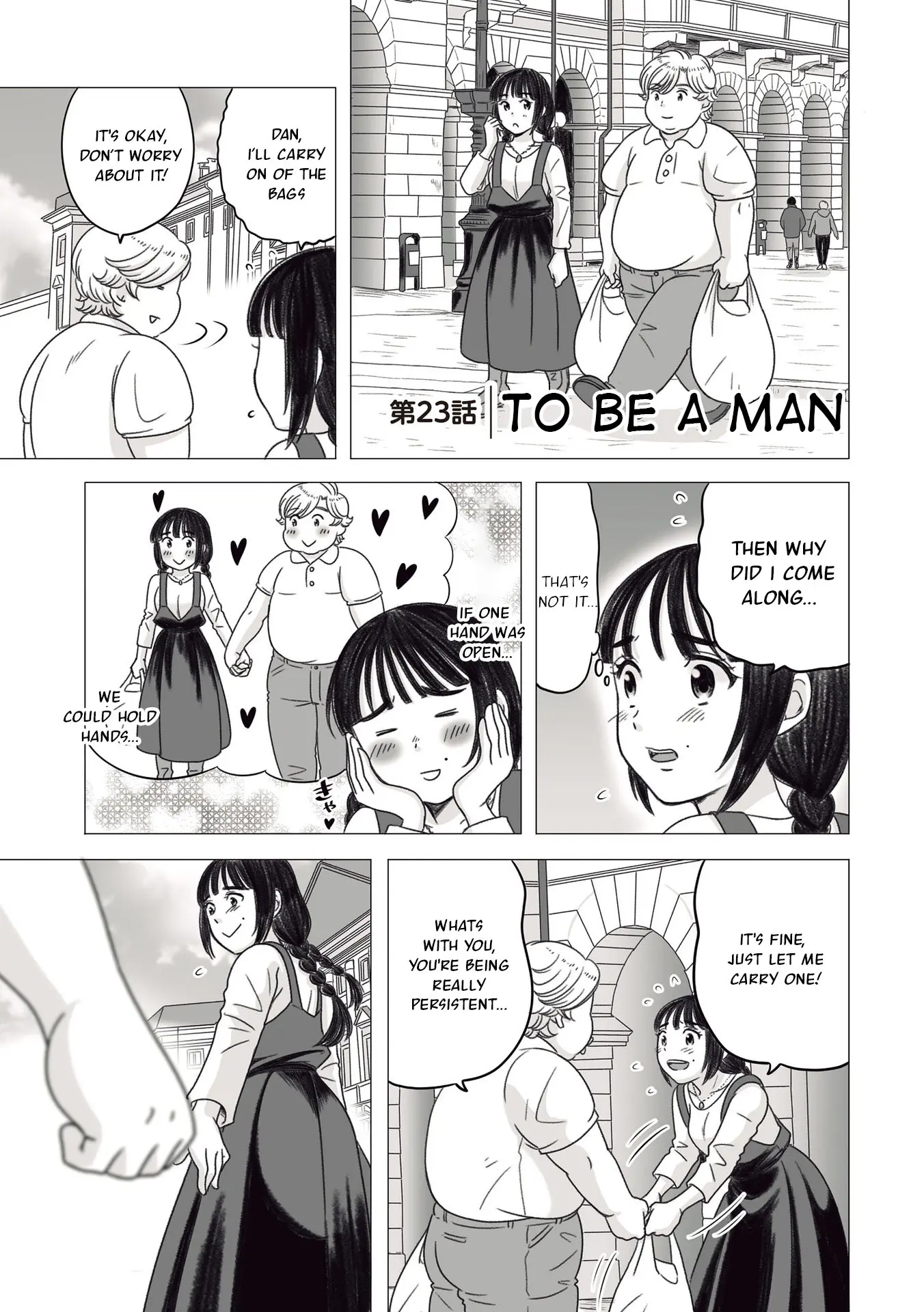 The Skinny Girl And The Chubby Boy - Vol.3 Chapter 23: To Be A Man