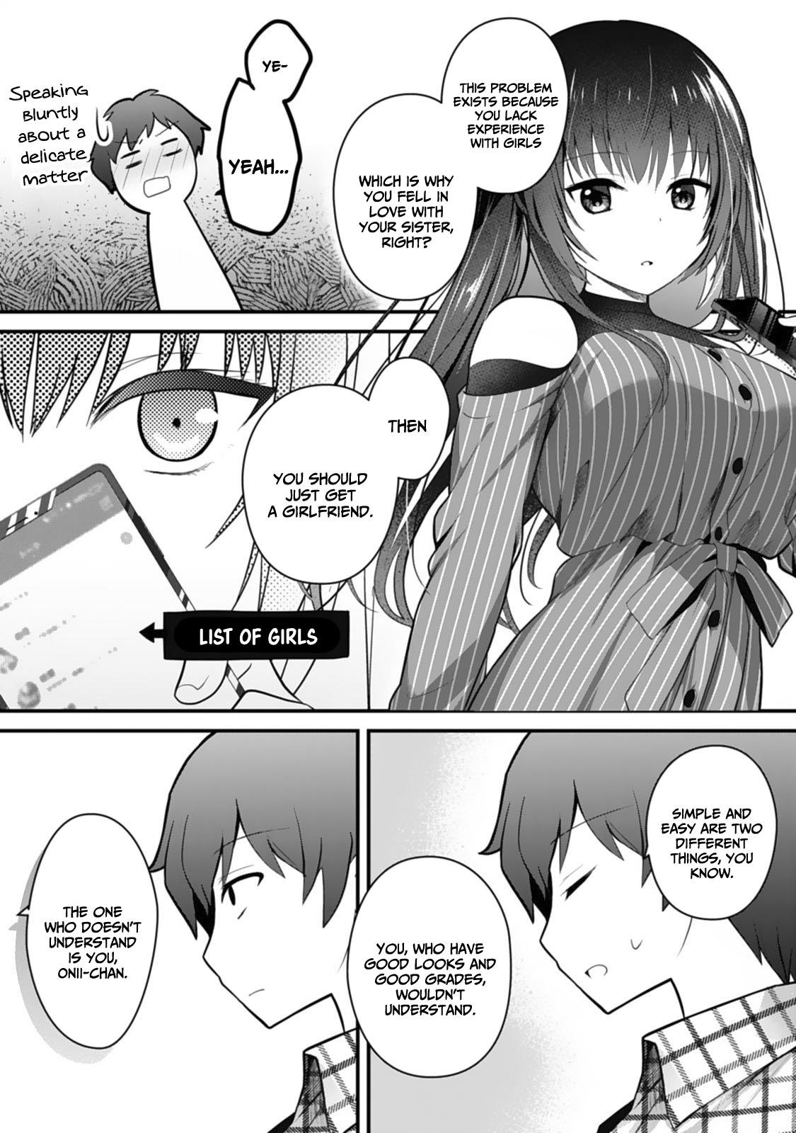 My Little Sister Is The Best Masturbation Material - Chapter 3