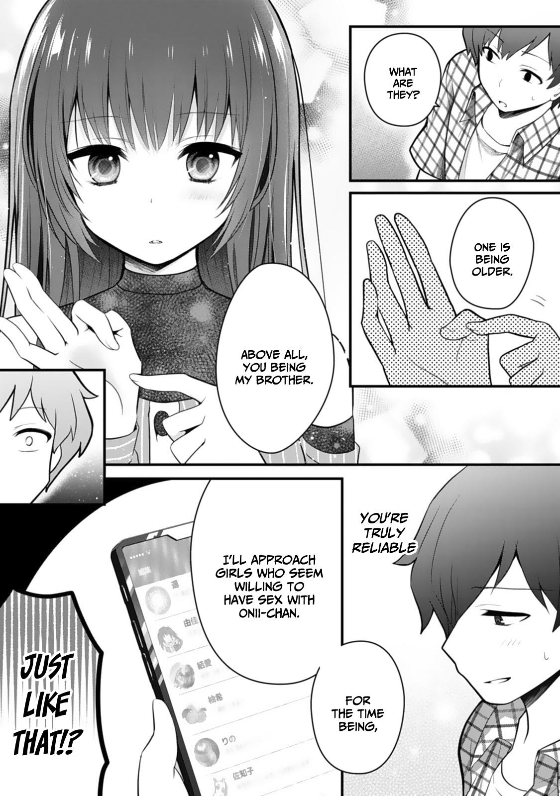 My Little Sister Is The Best Masturbation Material - Chapter 3