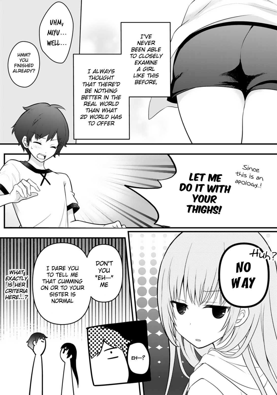 My Little Sister Is The Best Masturbation Material - Chapter 1