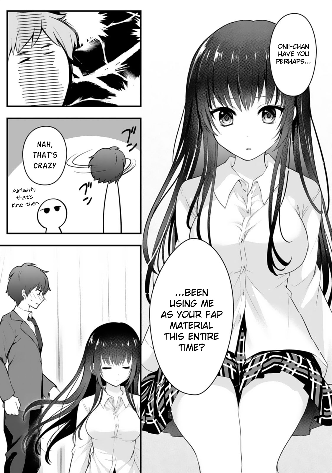 My Little Sister Is The Best Masturbation Material - Chapter 1