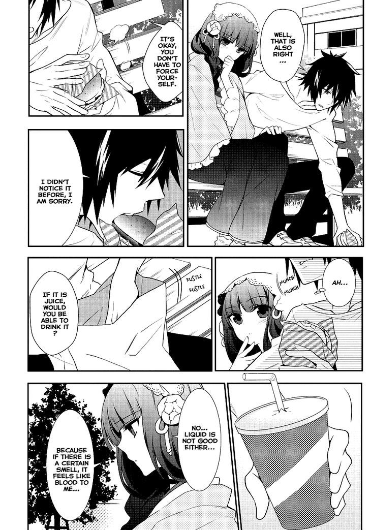 Anorexia - Shikabane Hanako Wa Kyoshokushou - Vol.2 Chapter 5.1 : Attachment