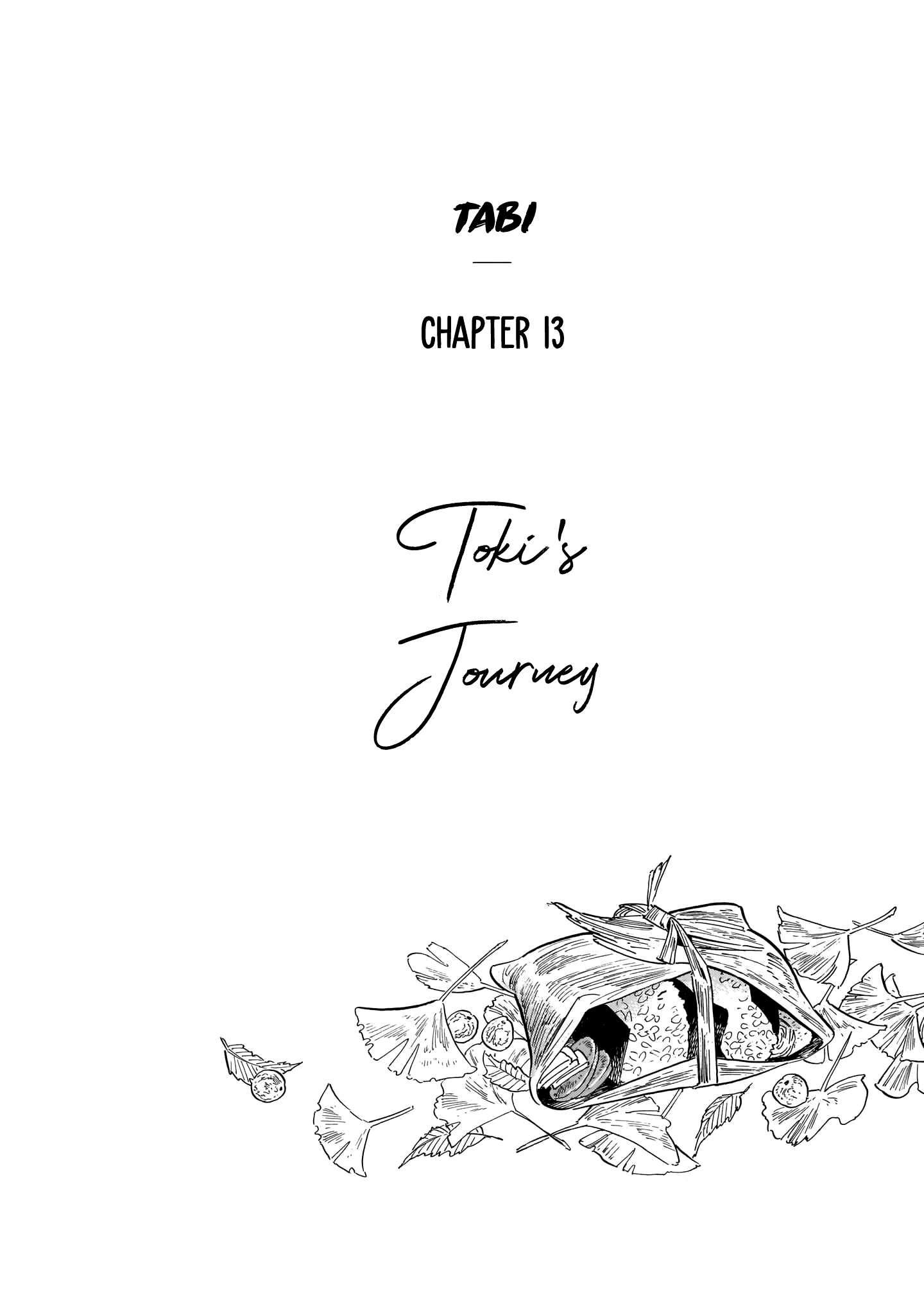 Tabi - Vol.1 Chapter 13: Toki's Journey