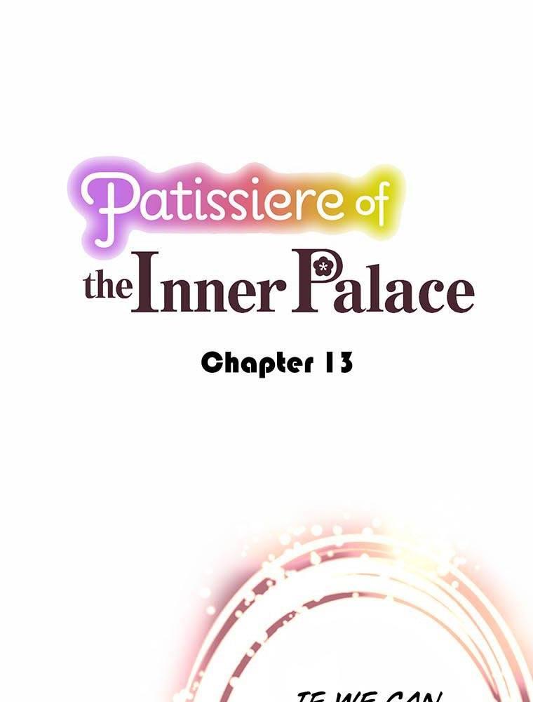 Patissiere Of The Inner Palace - Chapter 13