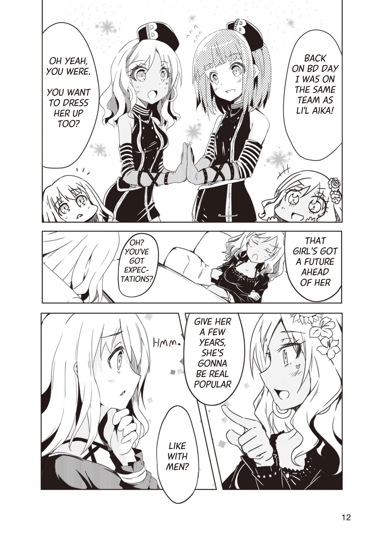 Alice Gear Magazine Manga - Chapter 2.1: Bored Out Of Their Minds Actresses (24) Pass Time