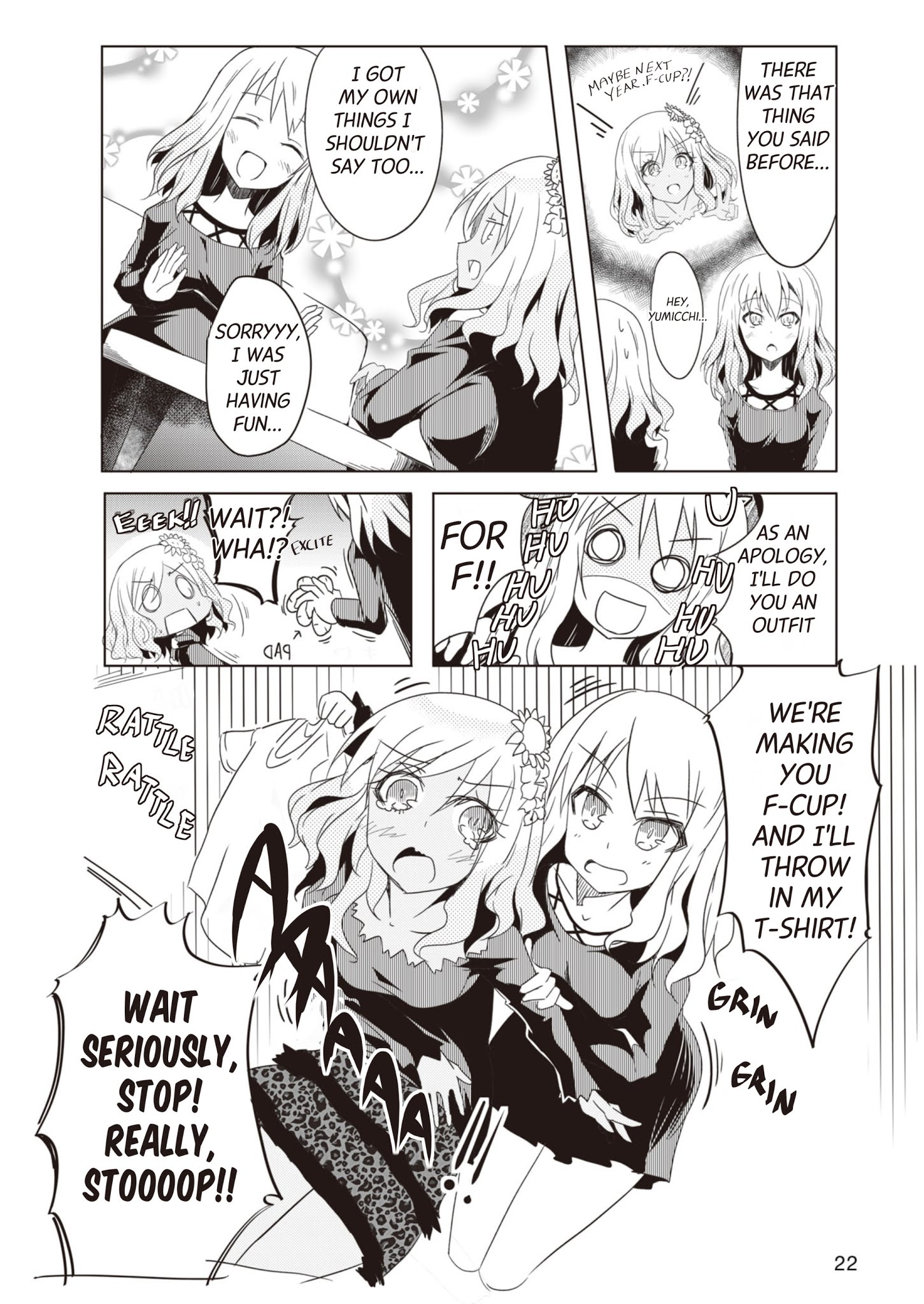 Alice Gear Magazine Manga - Chapter 2.1: Bored Out Of Their Minds Actresses (24) Pass Time