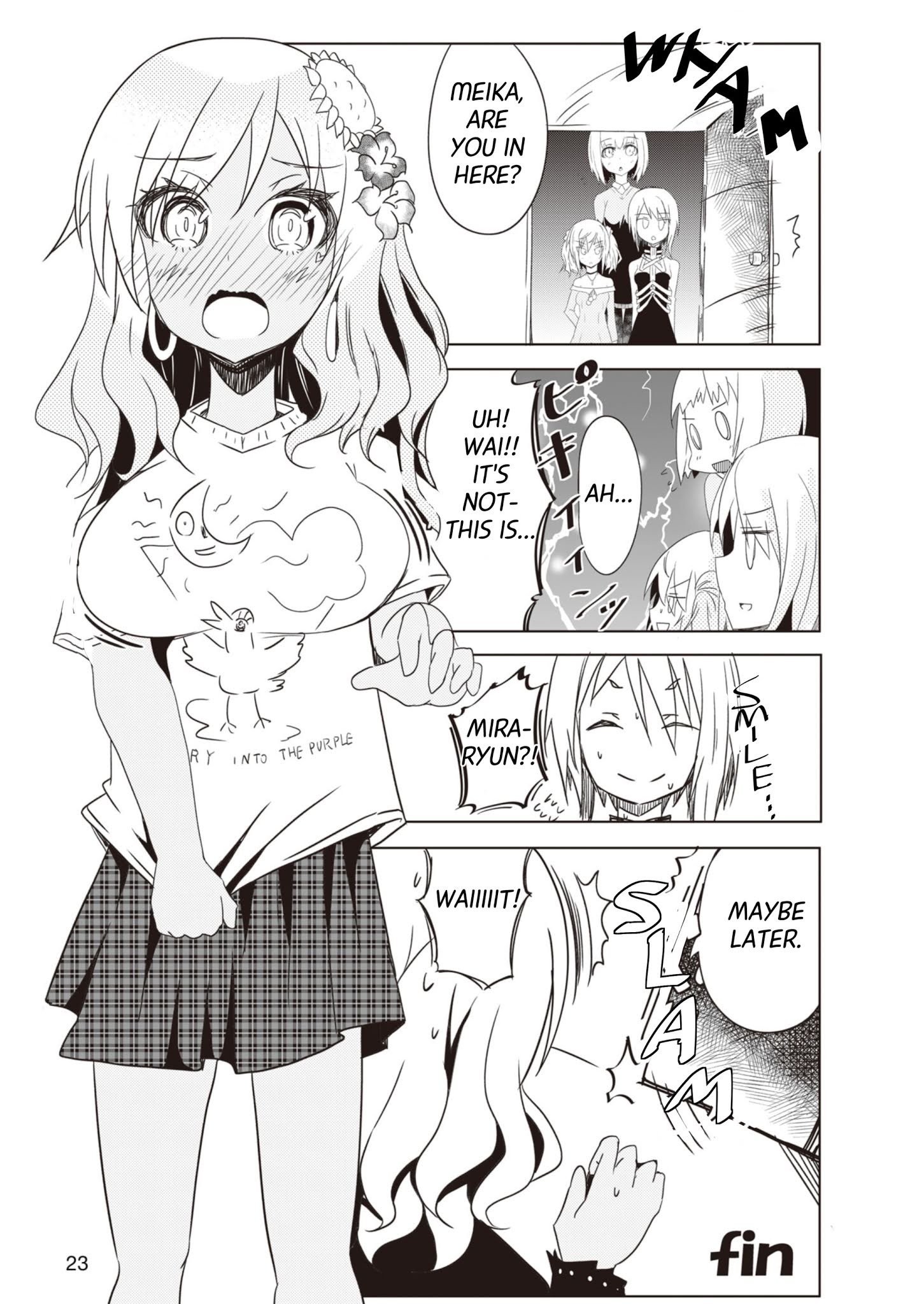 Alice Gear Magazine Manga - Chapter 2.1: Bored Out Of Their Minds Actresses (24) Pass Time