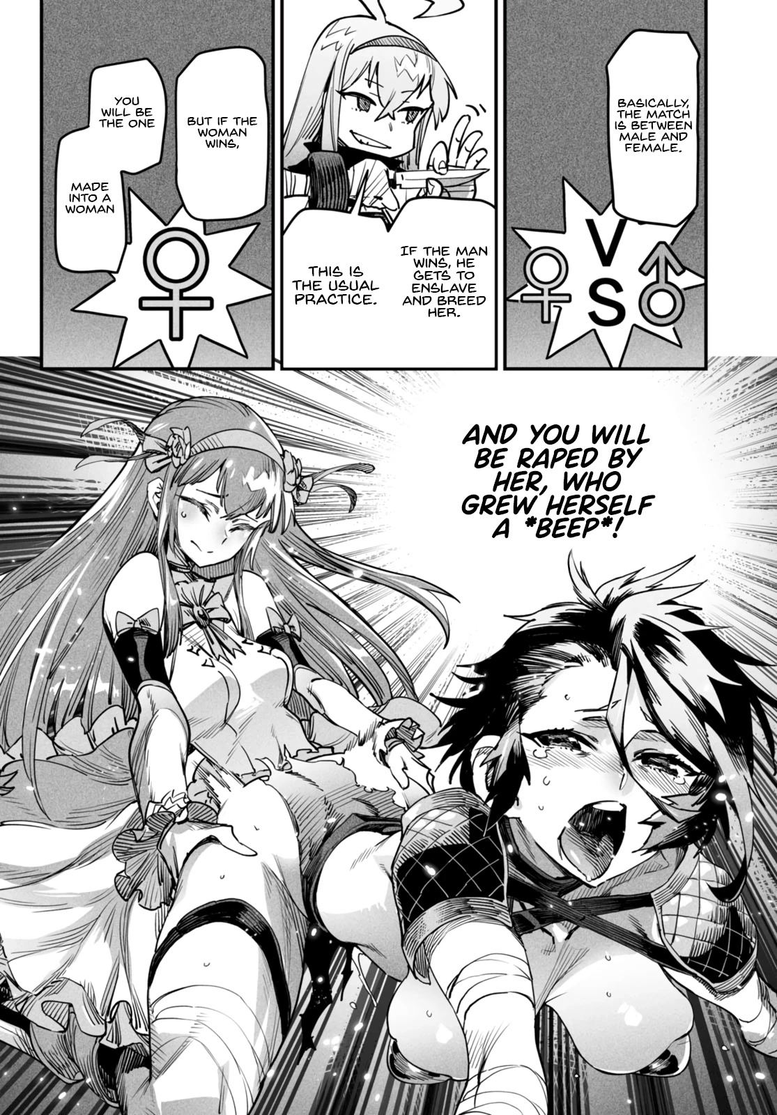 Reincarnation Colosseum - Using The Weakest Skills In Order To Defeat The Strongest Women And Create A Slave Harem - Chapter 1: Aren’t My Skills Too Much Of A Small Fry...?