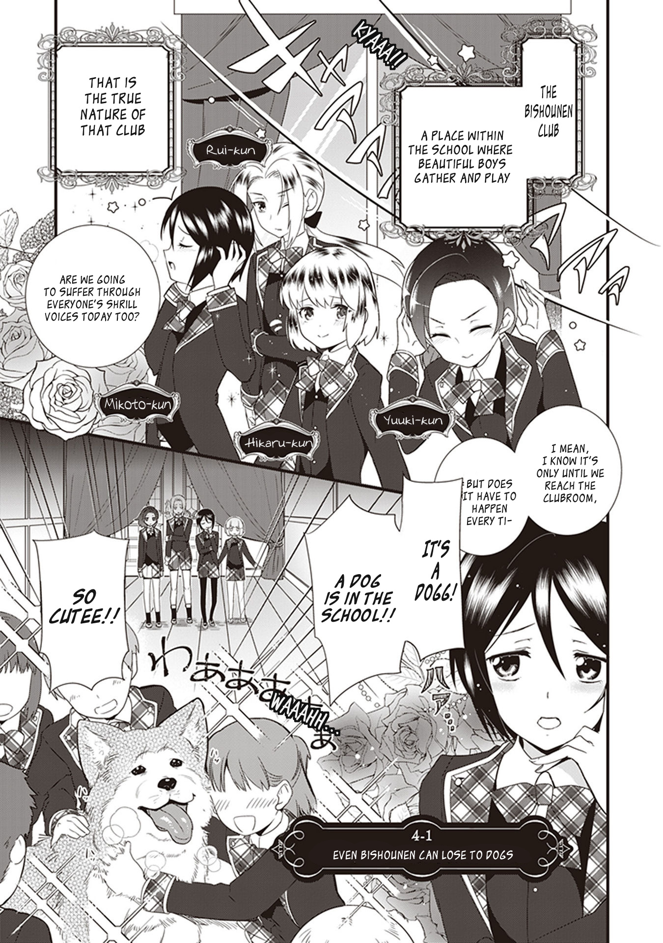 Bishounen Club No Himitsu - Vol.1 Chapter 8: Even Bishounen Can Lose To Dogs