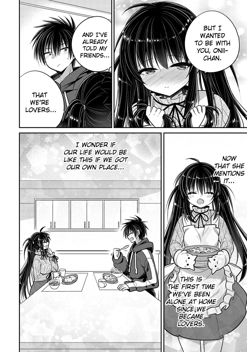 Siscon Ani To Brocon Imouto Ga Shoujiki Ni Nattara - Chapter 44: When We Are Alone At Night