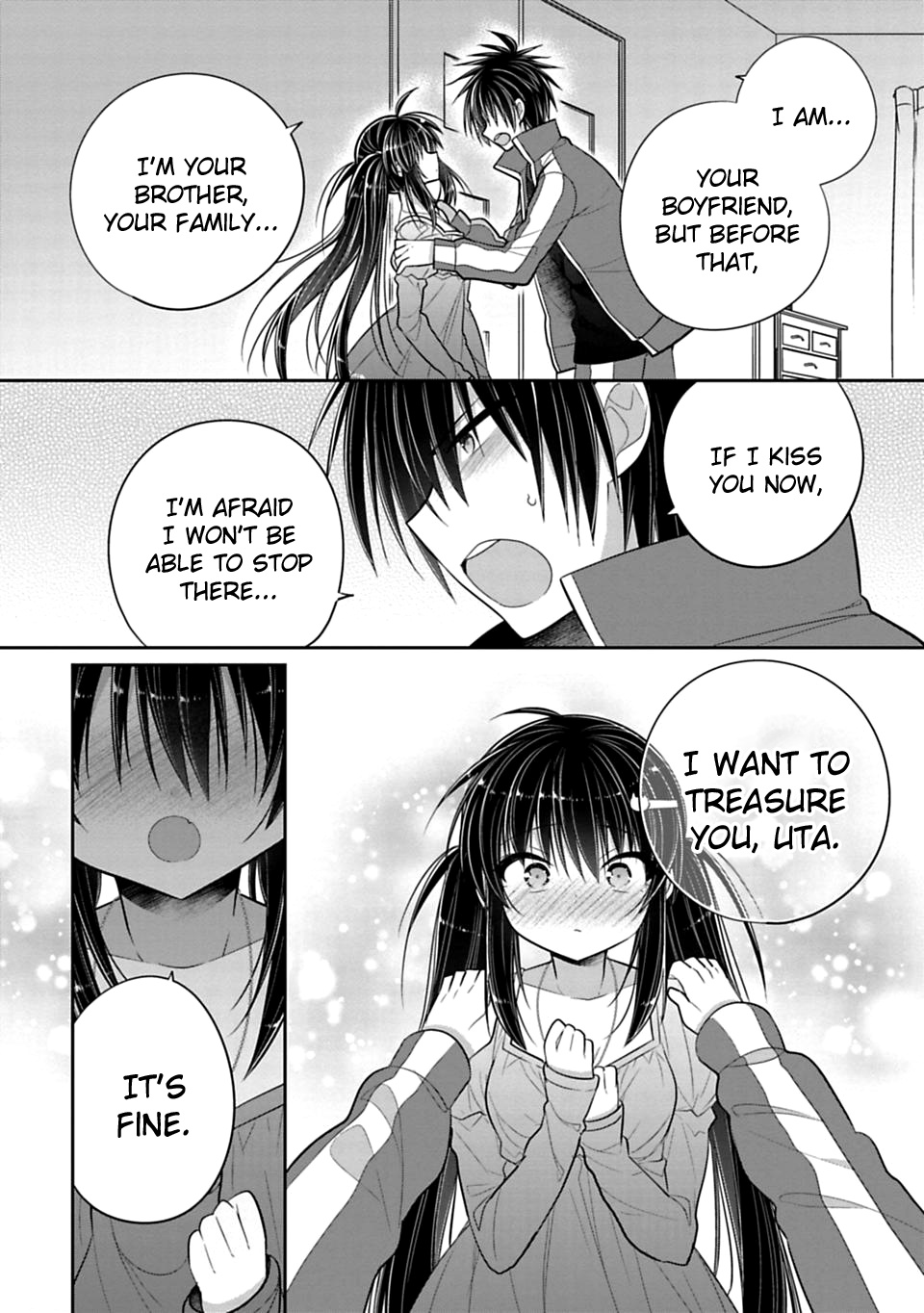 Siscon Ani To Brocon Imouto Ga Shoujiki Ni Nattara - Chapter 44: When We Are Alone At Night