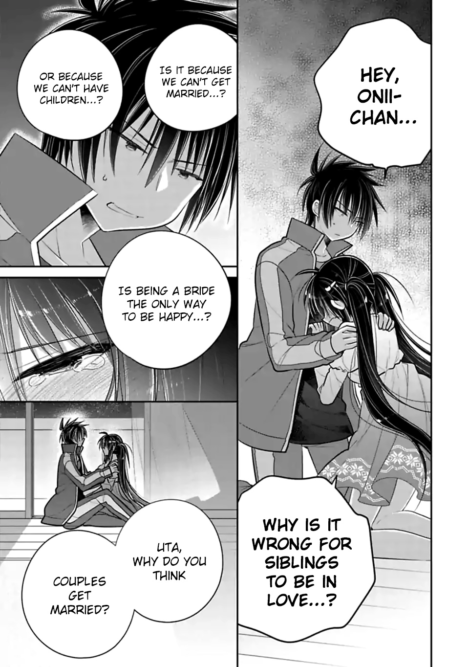 Siscon Ani To Brocon Imouto Ga Shoujiki Ni Nattara - Chapter 46: When You Want To Pray For The Future Of This Love