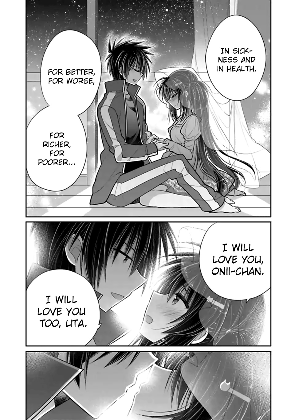 Siscon Ani To Brocon Imouto Ga Shoujiki Ni Nattara - Chapter 46: When You Want To Pray For The Future Of This Love