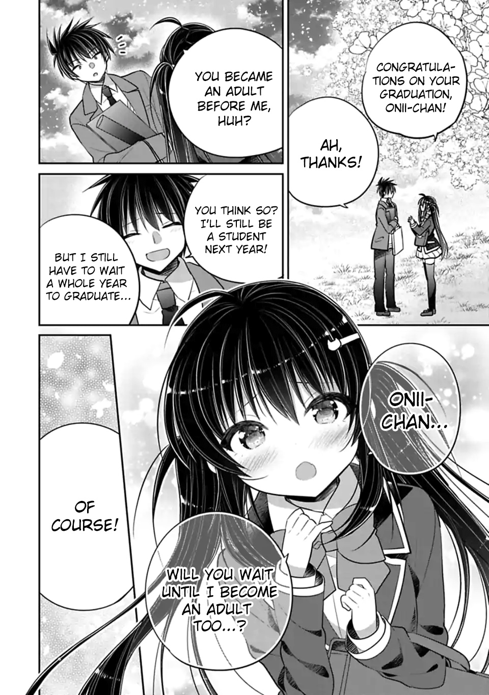 Siscon Ani To Brocon Imouto Ga Shoujiki Ni Nattara - Chapter 47: When I Want A Future With You