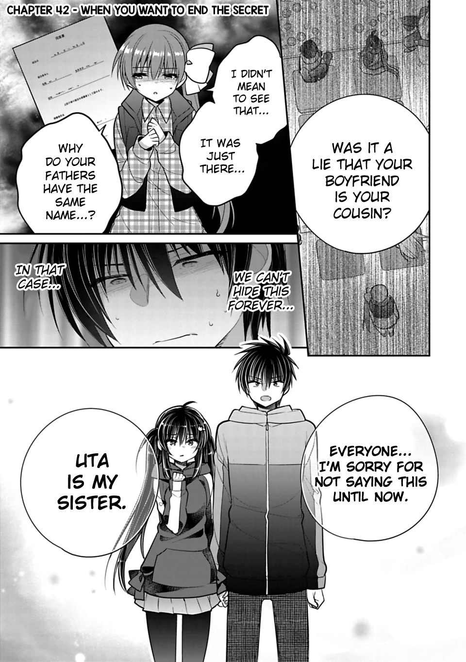 Siscon Ani To Brocon Imouto Ga Shoujiki Ni Nattara - Chapter 42: When You Want To End The Secret