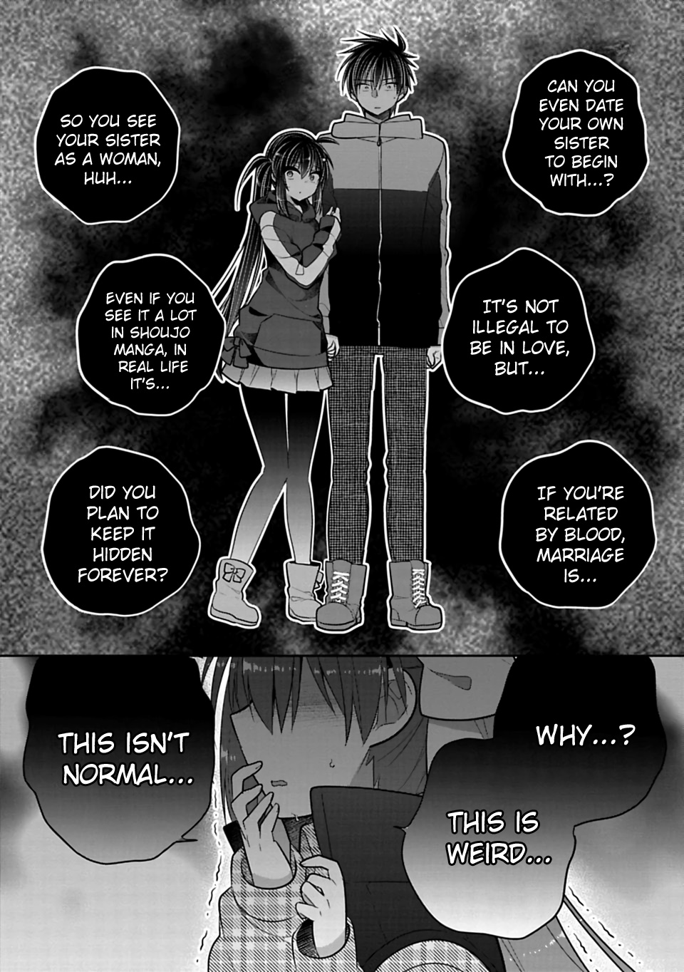 Siscon Ani To Brocon Imouto Ga Shoujiki Ni Nattara - Chapter 42: When You Want To End The Secret