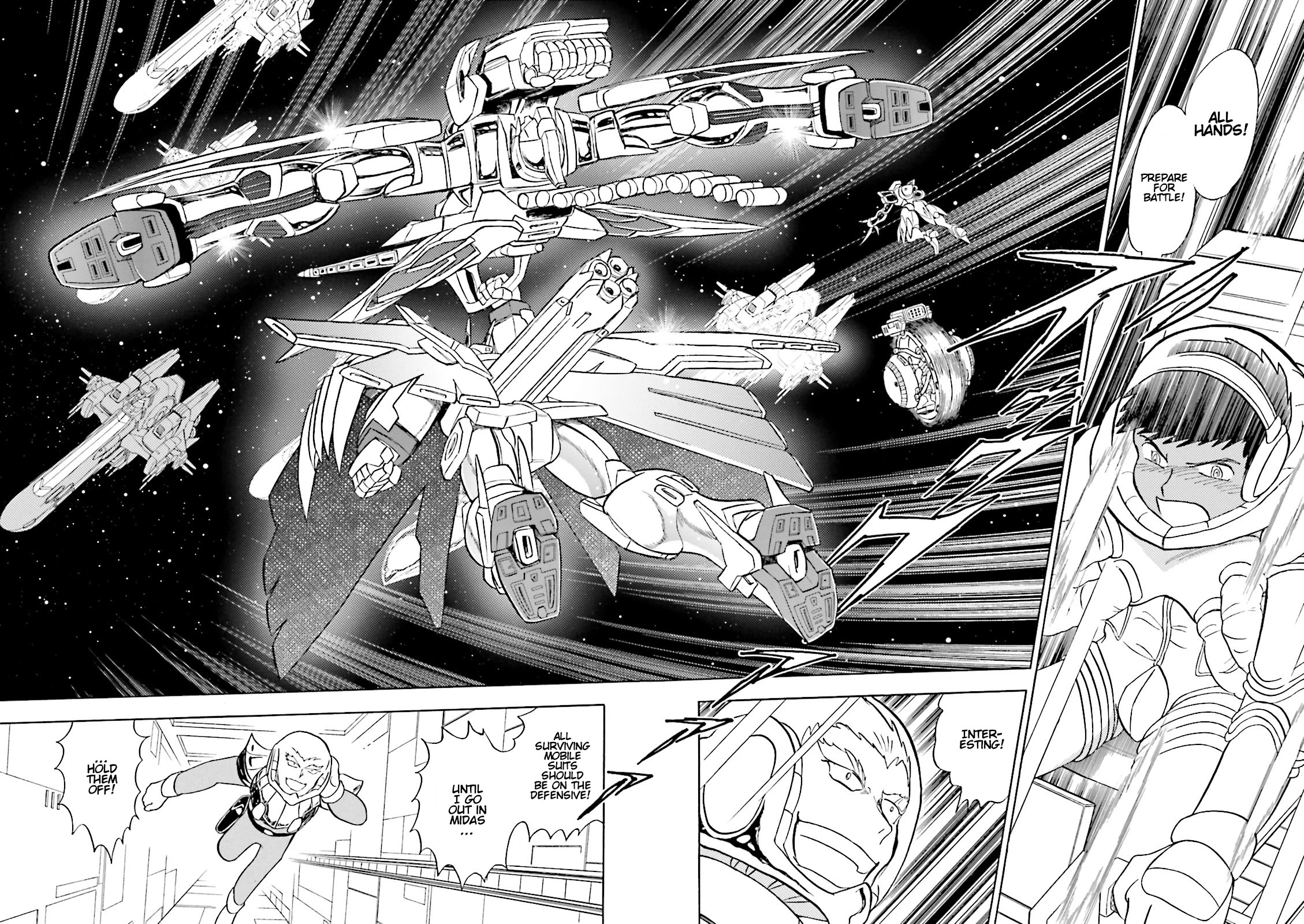 Kidou Senshi Crossbone Gundam Ghost - Chapter 41: Roar Of Silver