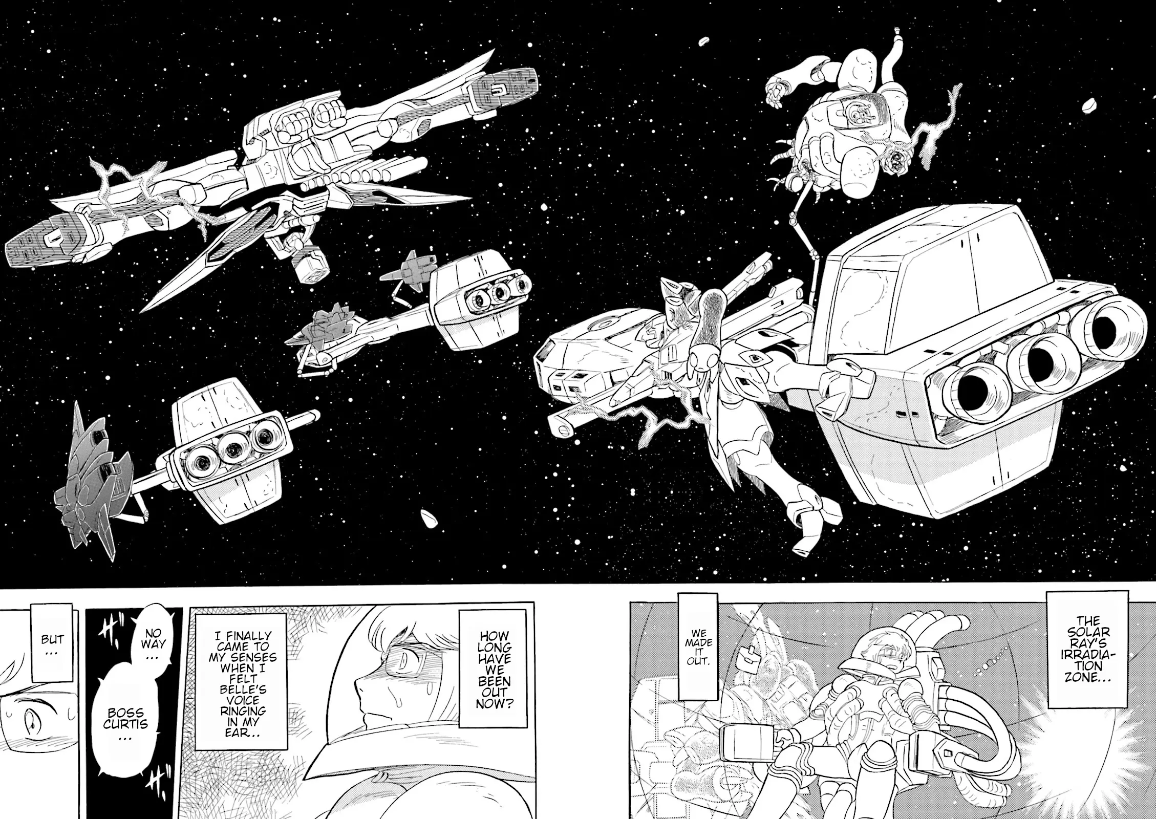 Kidou Senshi Crossbone Gundam Ghost - Vol.11 Chapter 47: Defeat