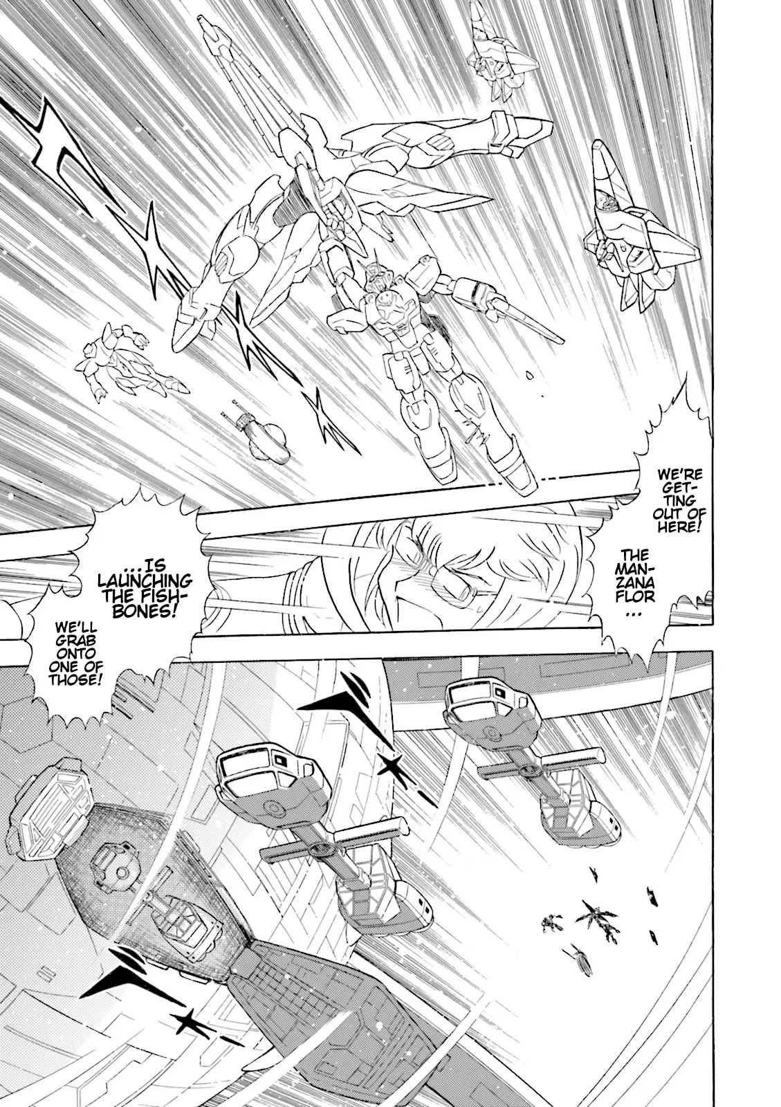 Kidou Senshi Crossbone Gundam Ghost - Vol.11 Chapter 46: Vortex Of Chaos