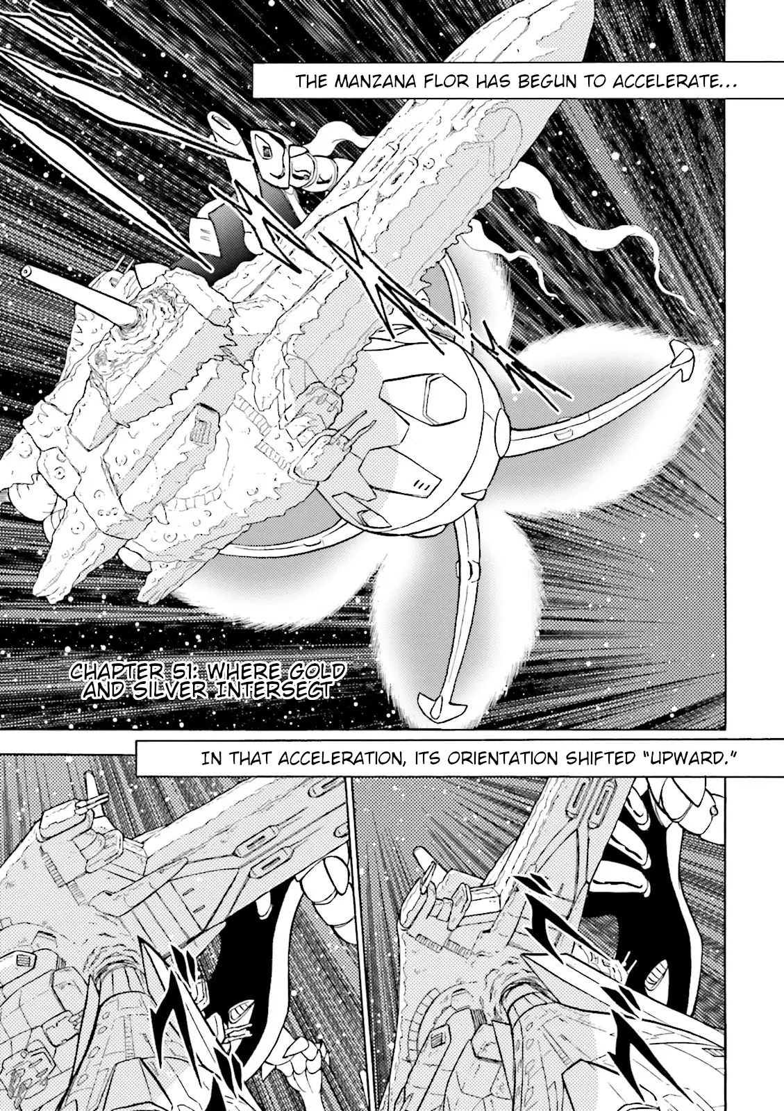 Kidou Senshi Crossbone Gundam Ghost - Vol.12 Chapter 51: Where Gold And Silver Intersect