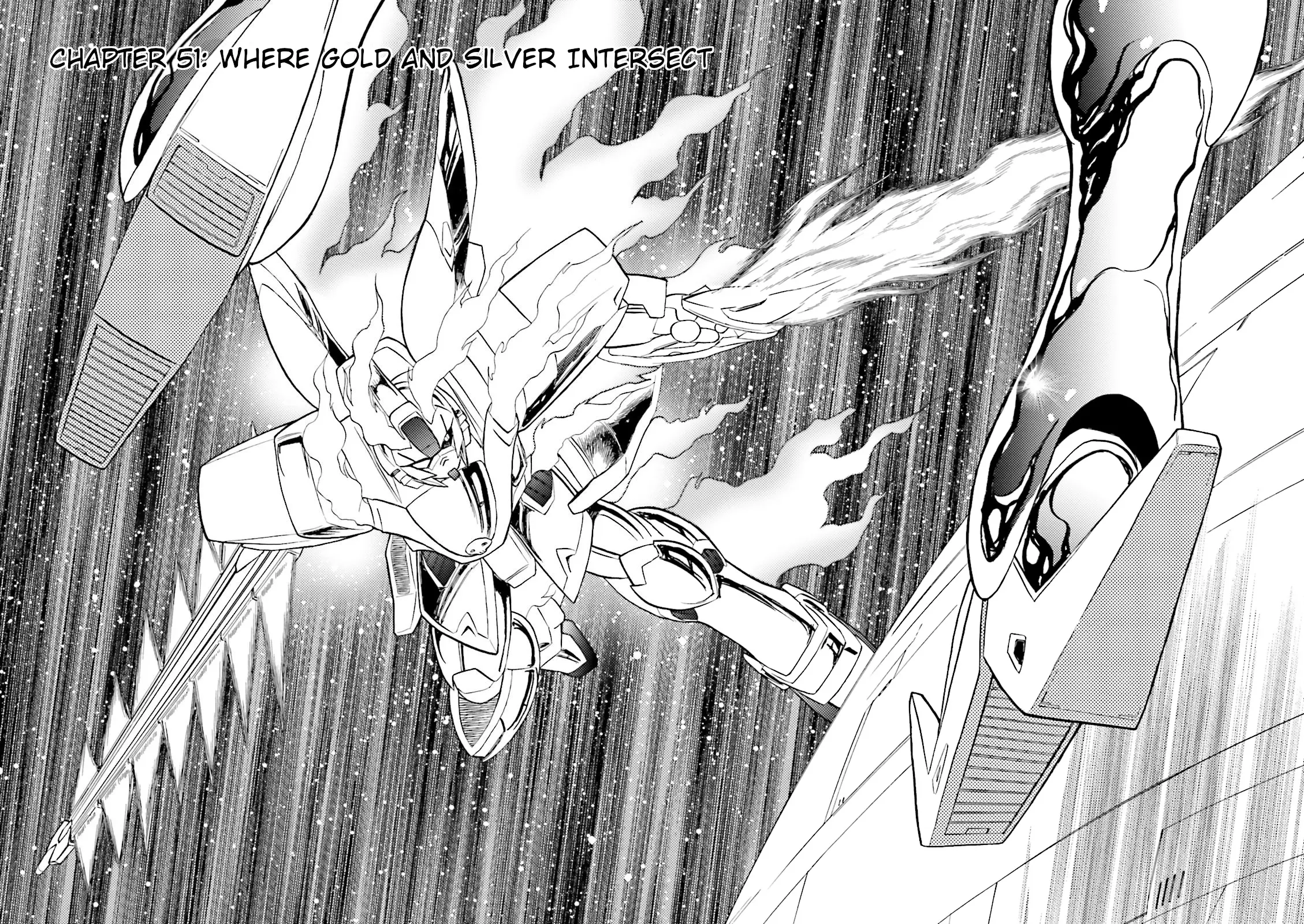 Kidou Senshi Crossbone Gundam Ghost - Vol.12 Chapter 51: Where Gold And Silver Intersect