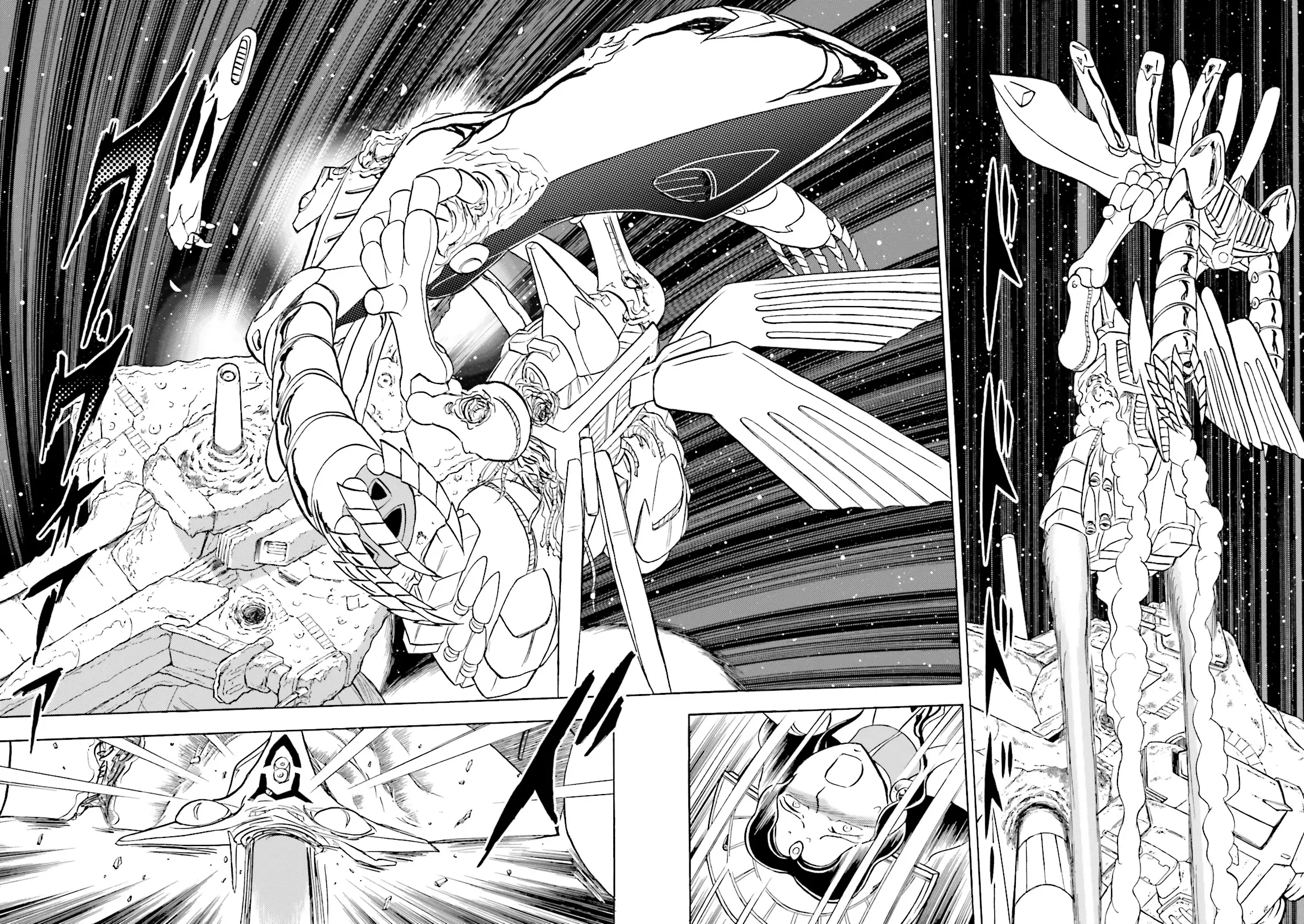 Kidou Senshi Crossbone Gundam Ghost - Vol.12 Chapter 51: Where Gold And Silver Intersect