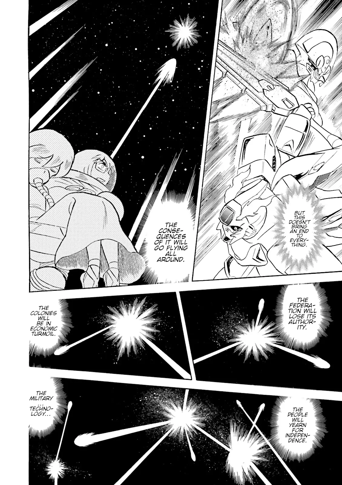 Kidou Senshi Crossbone Gundam Ghost - Vol.12 Chapter 51: Where Gold And Silver Intersect