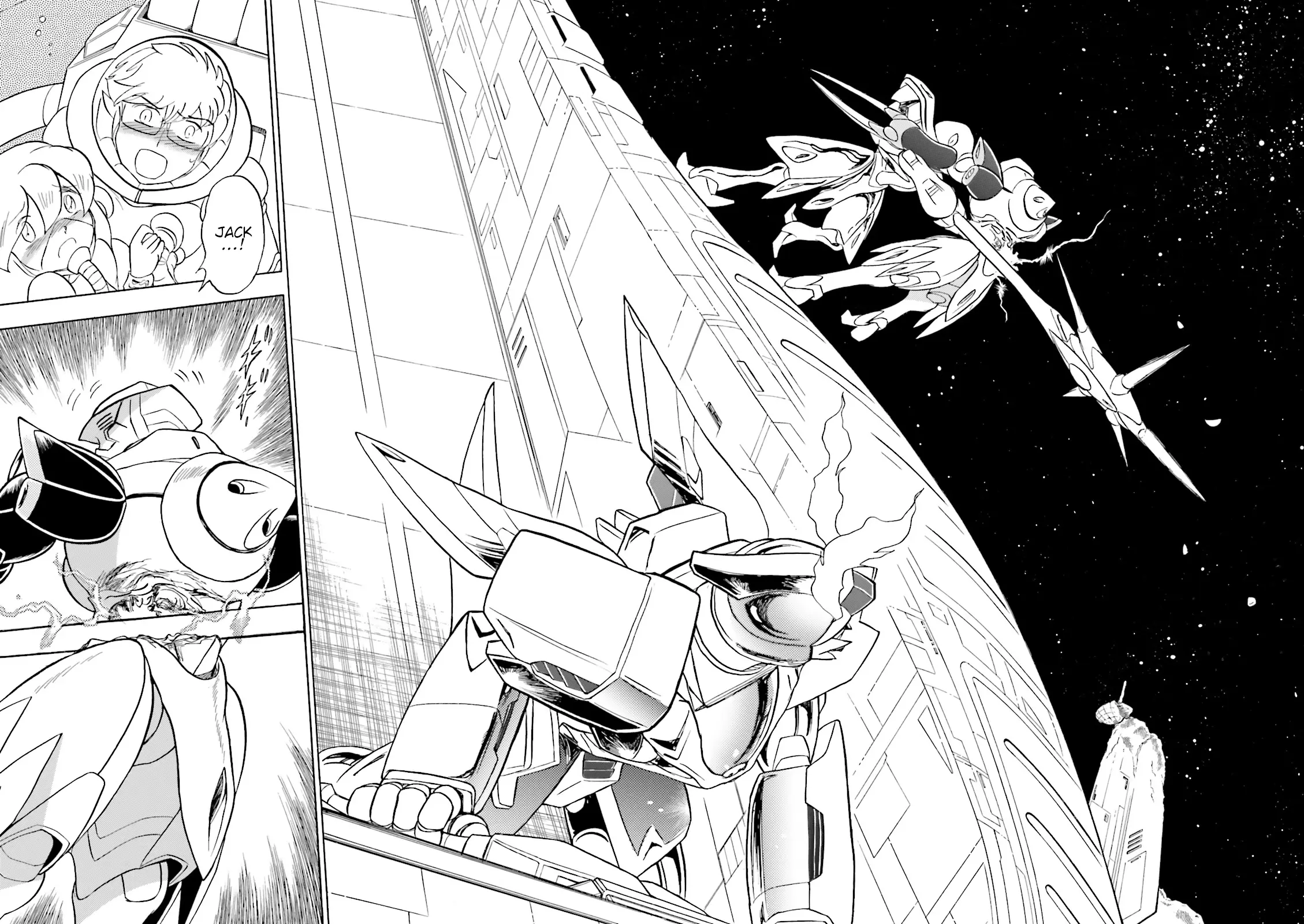 Kidou Senshi Crossbone Gundam Ghost - Vol.12 Chapter 51: Where Gold And Silver Intersect