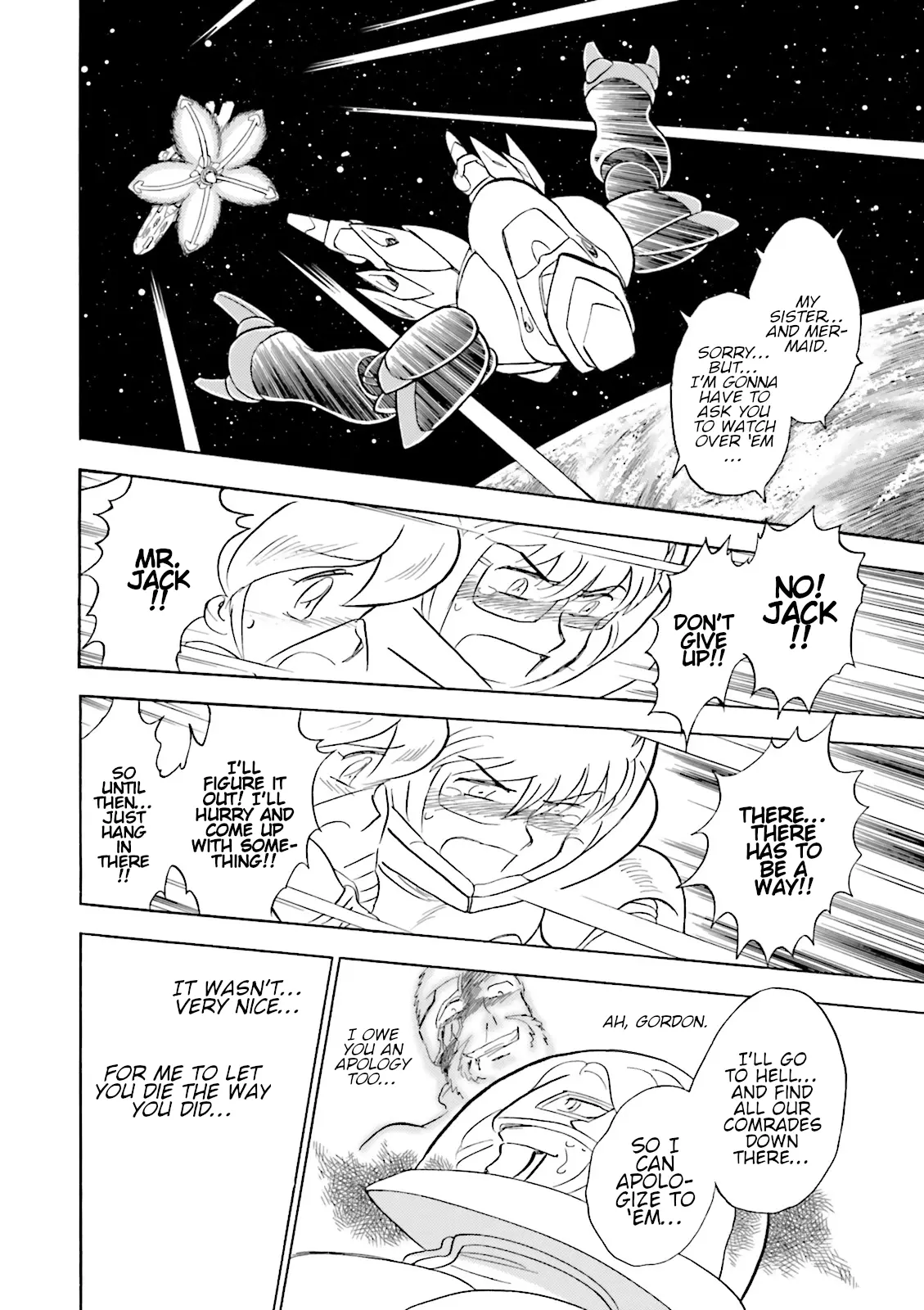 Kidou Senshi Crossbone Gundam Ghost - Vol.12 Chapter 51: Where Gold And Silver Intersect