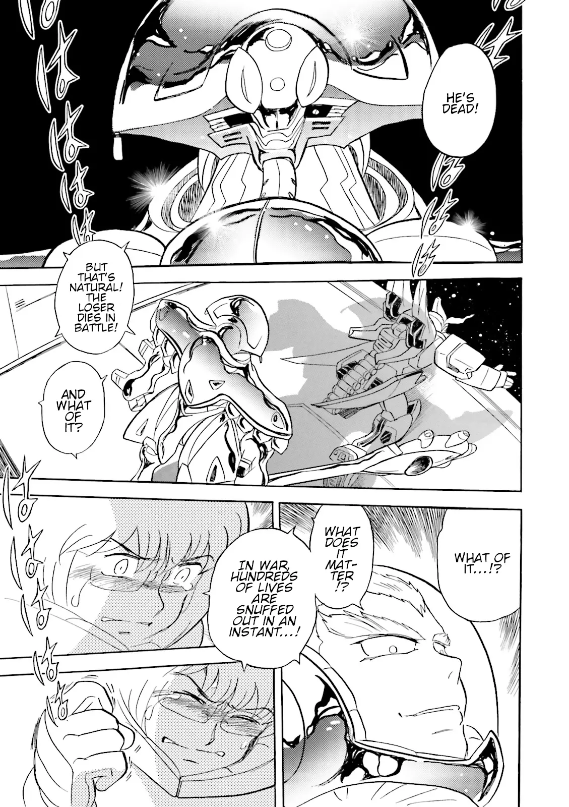 Kidou Senshi Crossbone Gundam Ghost - Vol.12 Chapter 51: Where Gold And Silver Intersect