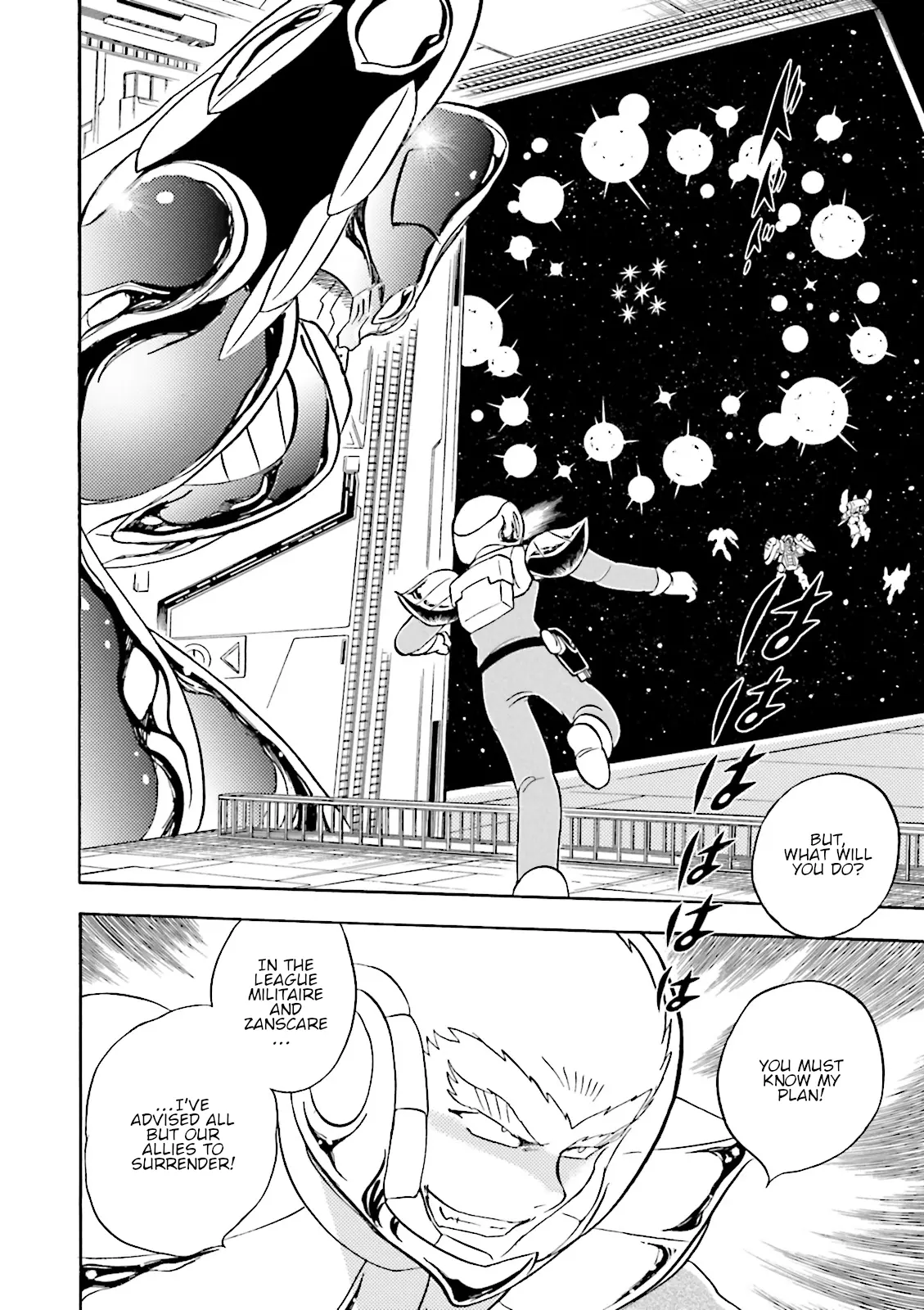 Kidou Senshi Crossbone Gundam Ghost - Vol.10 Chapter 42: The Curtian Rises