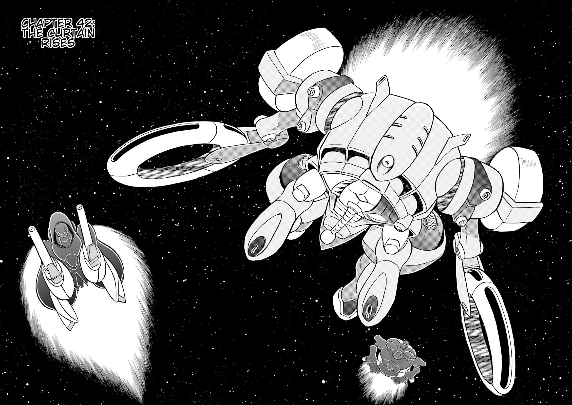 Kidou Senshi Crossbone Gundam Ghost - Vol.10 Chapter 42: The Curtian Rises