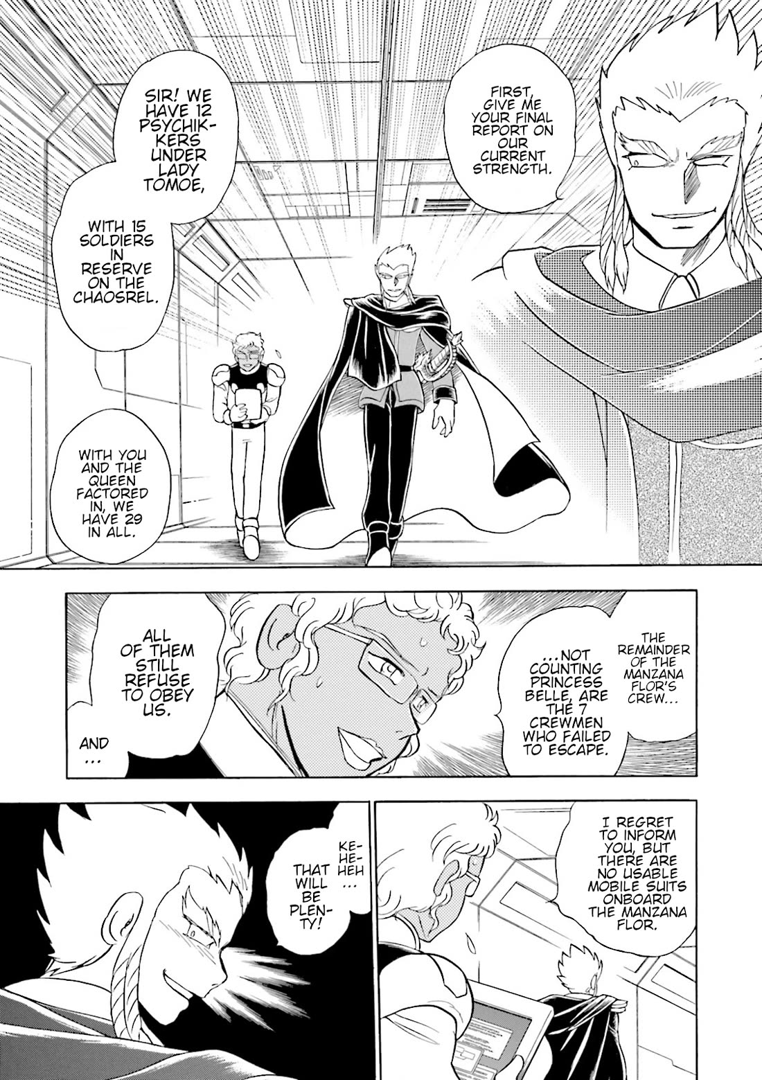 Kidou Senshi Crossbone Gundam Ghost - Chapter 49: Within The Arrow Of Hate