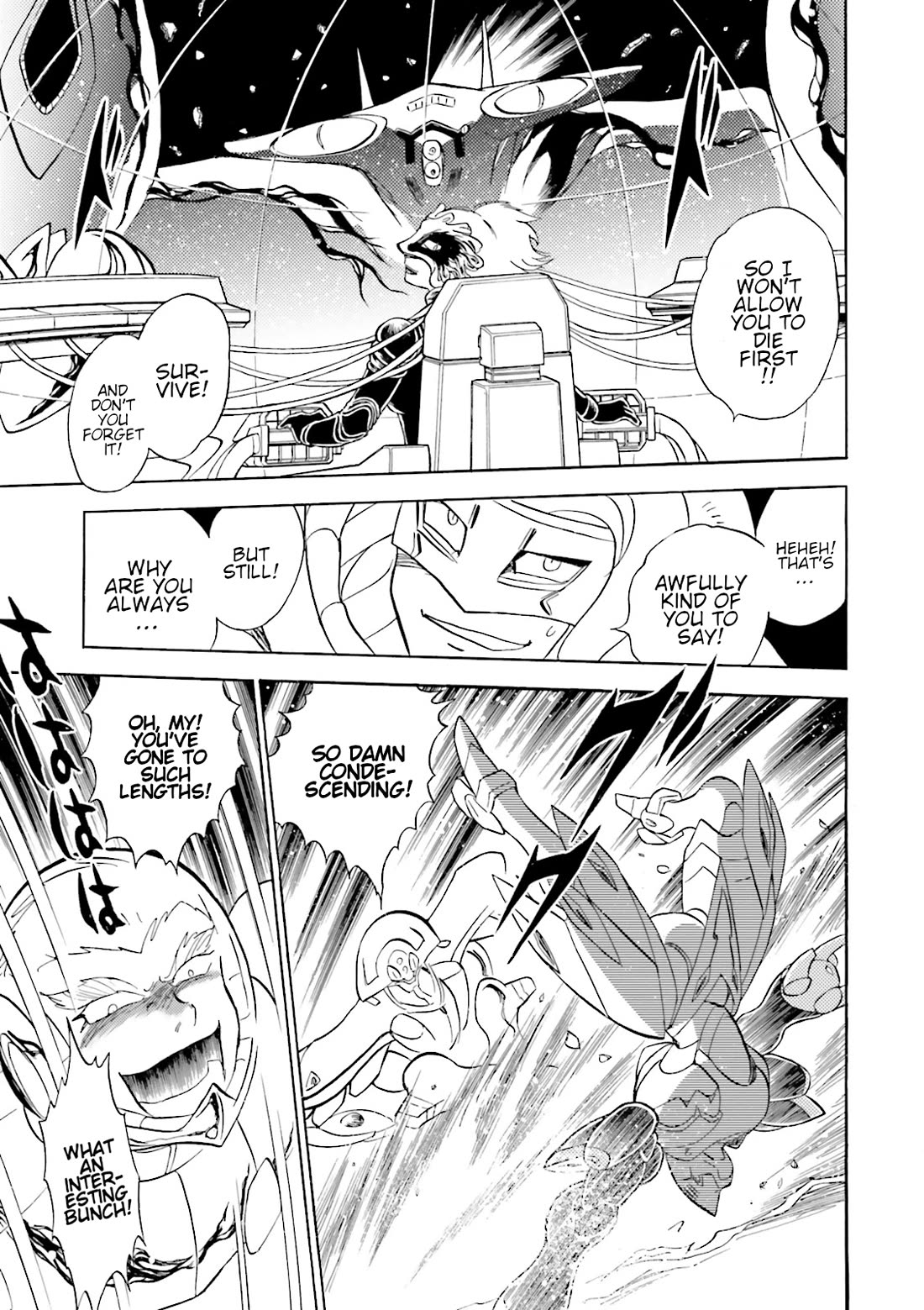 Kidou Senshi Crossbone Gundam Ghost - Chapter 50: Suicide