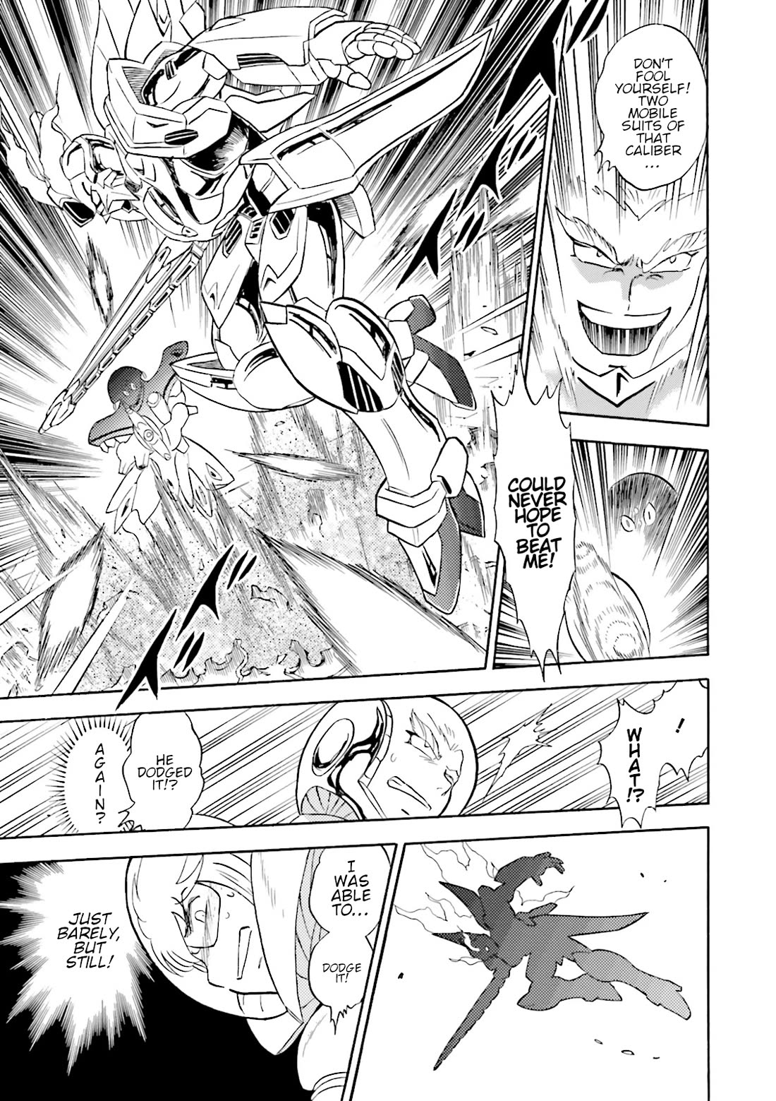 Kidou Senshi Crossbone Gundam Ghost - Chapter 50: Suicide