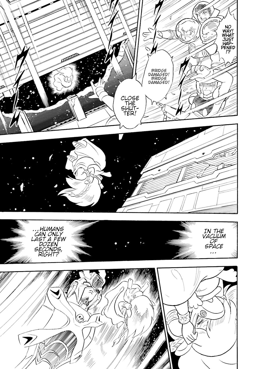 Kidou Senshi Crossbone Gundam Ghost - Chapter 50: Suicide