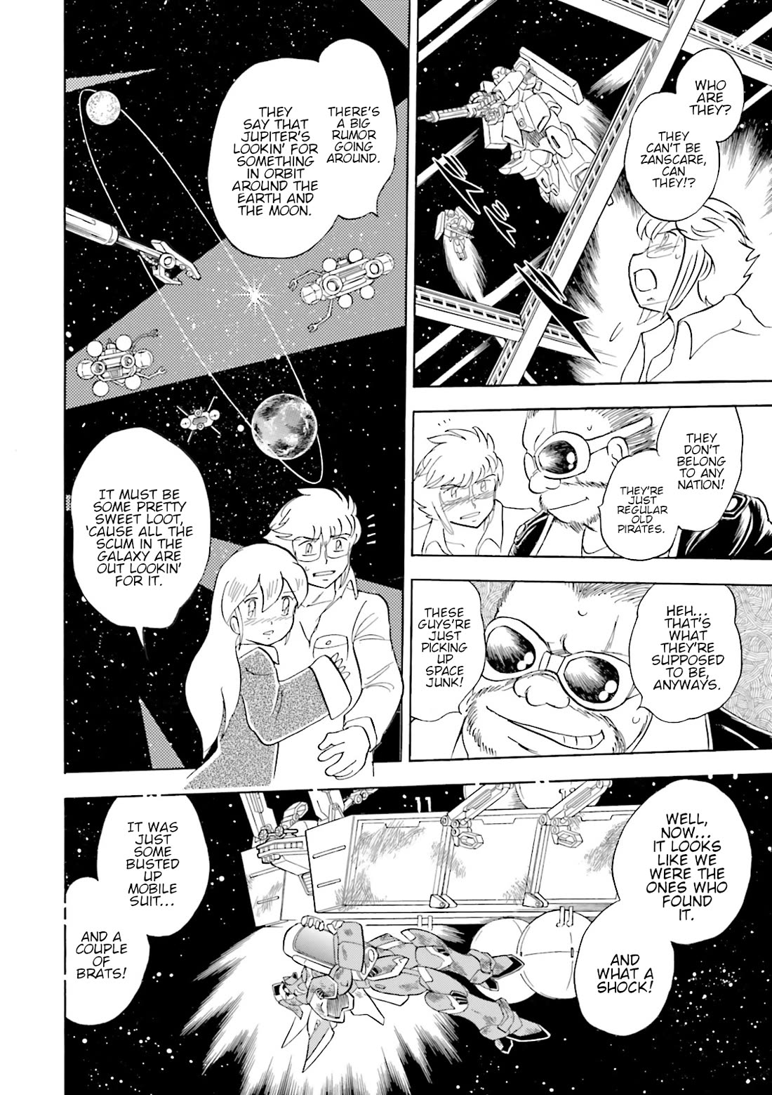 Kidou Senshi Crossbone Gundam Ghost - Chapter 53: Its Name Is Ghost [End]