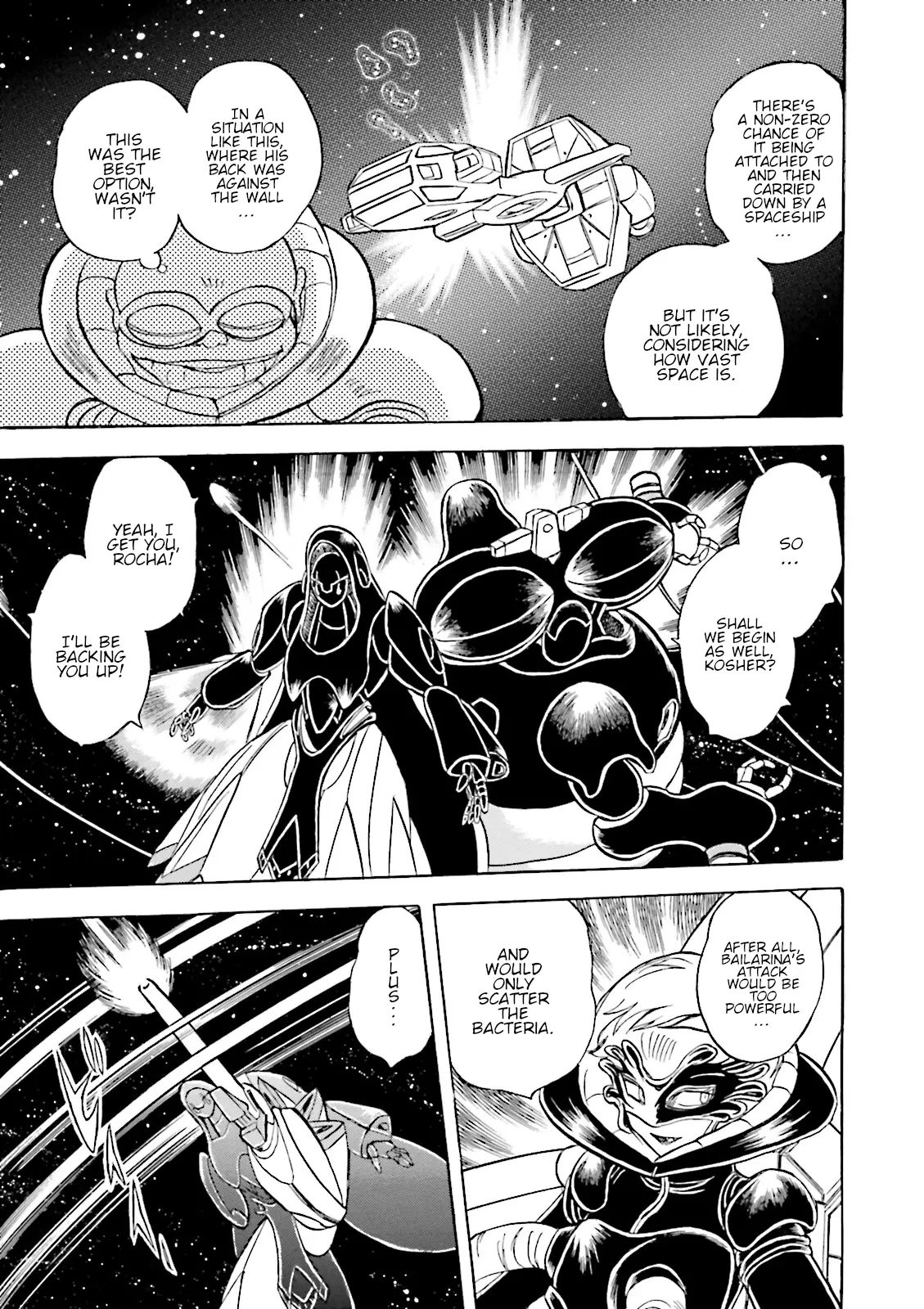 Kidou Senshi Crossbone Gundam Ghost - Vol.10 Chapter 43: The Jester Vs. The Golden King