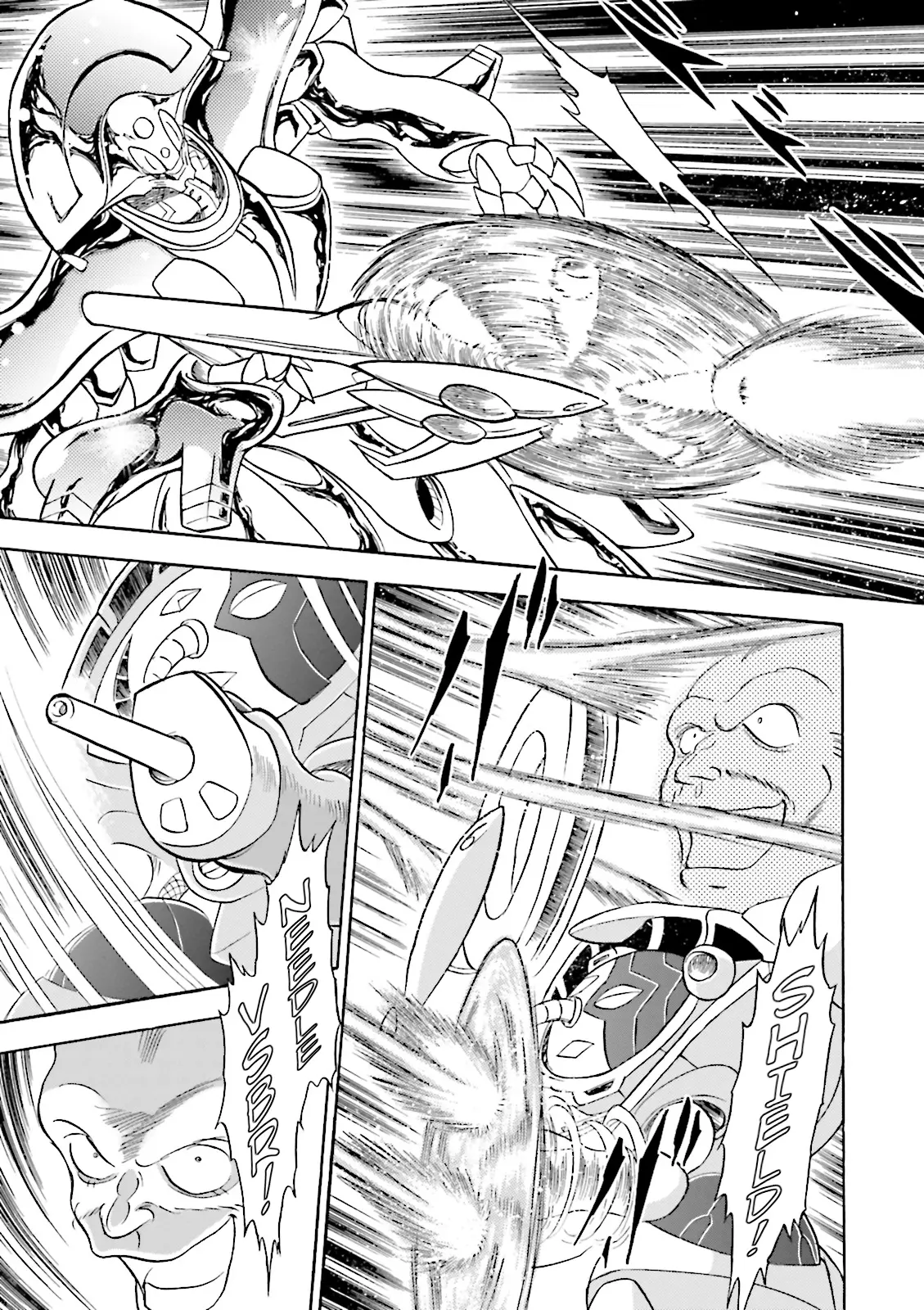 Kidou Senshi Crossbone Gundam Ghost - Vol.10 Chapter 43: The Jester Vs. The Golden King