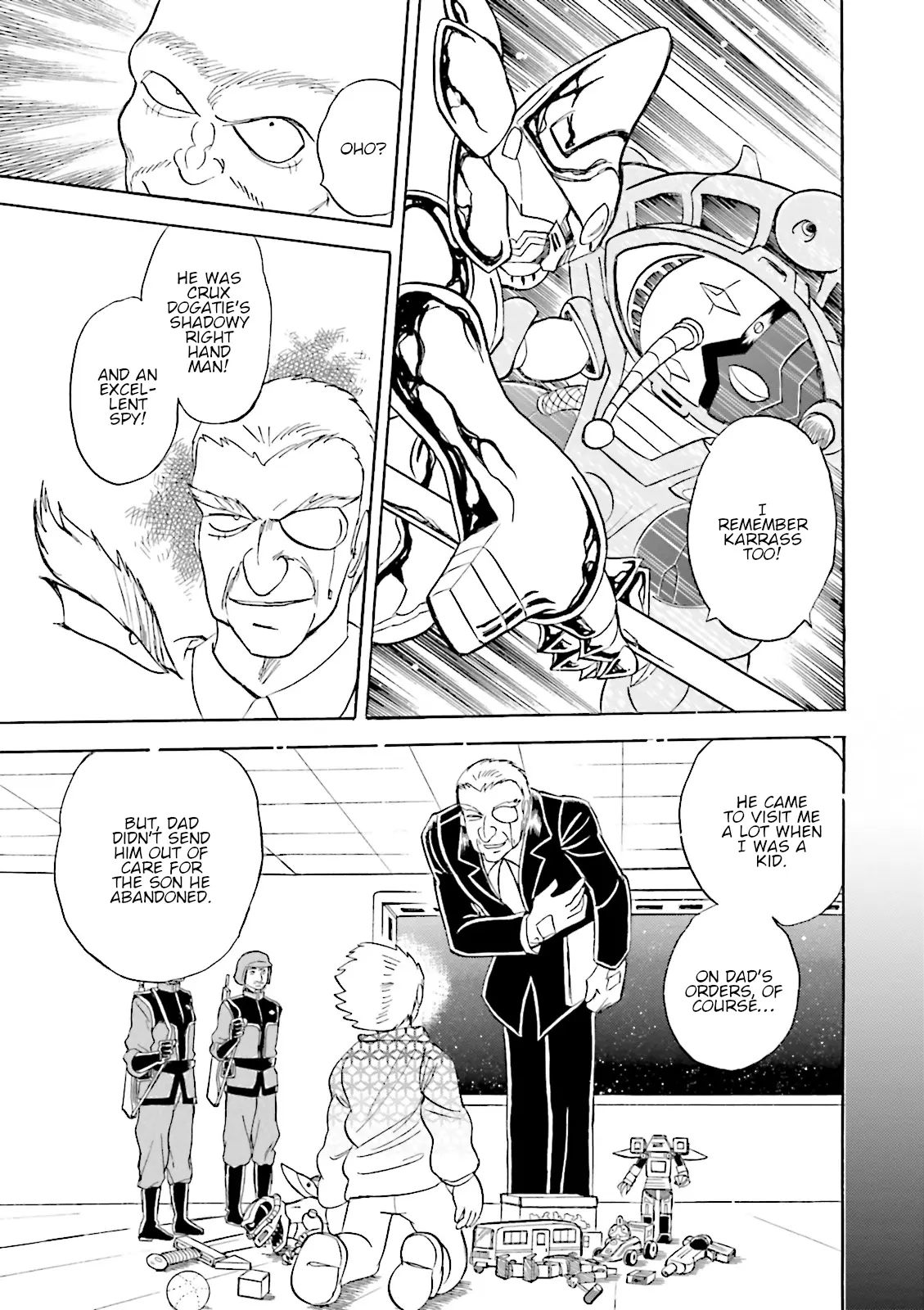 Kidou Senshi Crossbone Gundam Ghost - Vol.10 Chapter 43: The Jester Vs. The Golden King