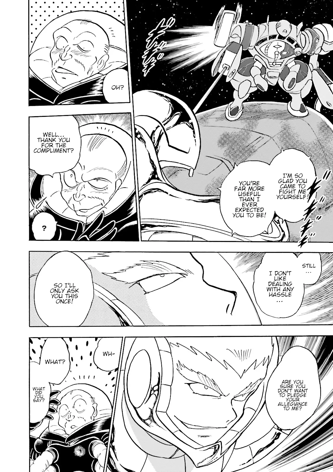 Kidou Senshi Crossbone Gundam Ghost - Vol.10 Chapter 43: The Jester Vs. The Golden King