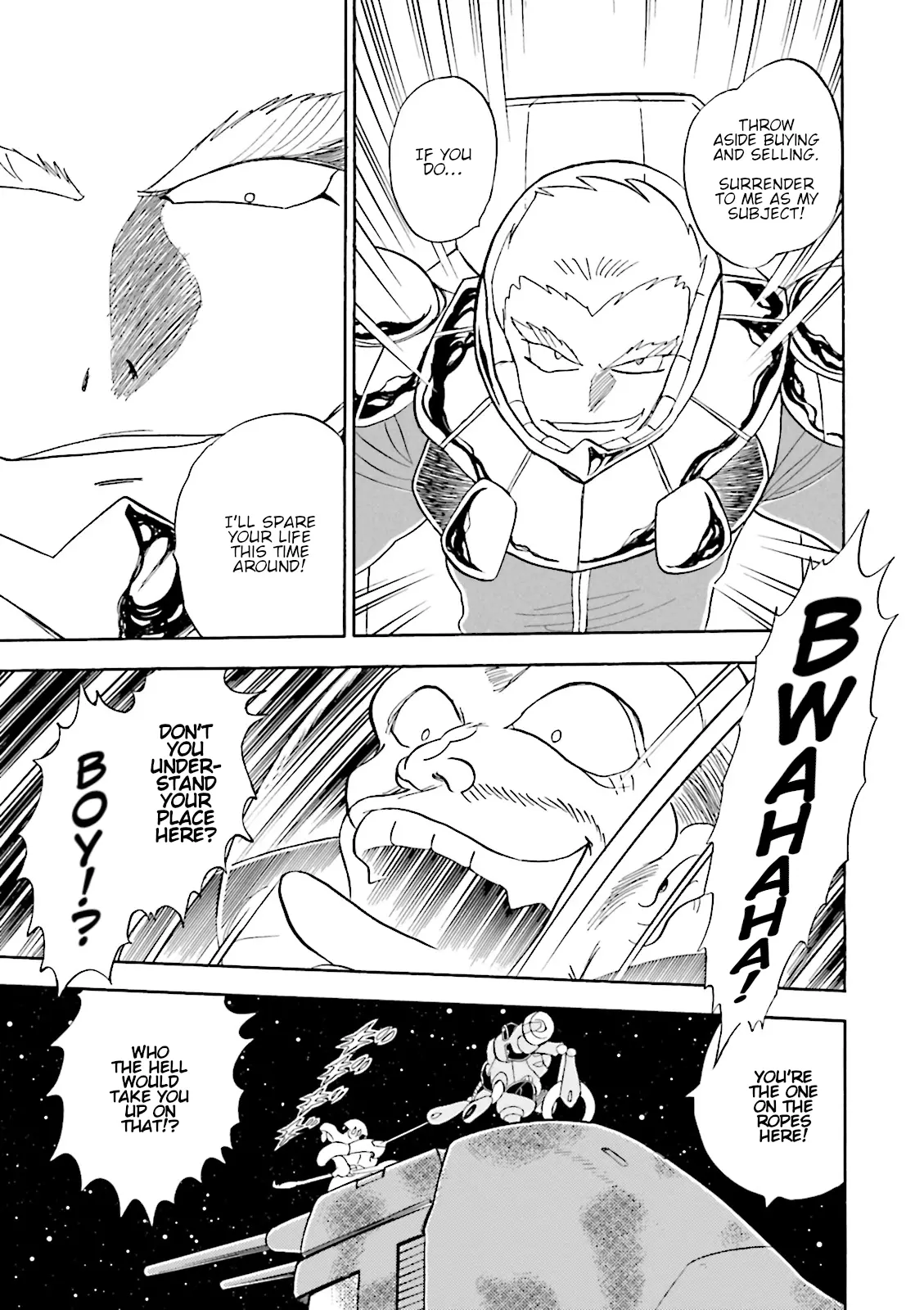 Kidou Senshi Crossbone Gundam Ghost - Vol.10 Chapter 43: The Jester Vs. The Golden King