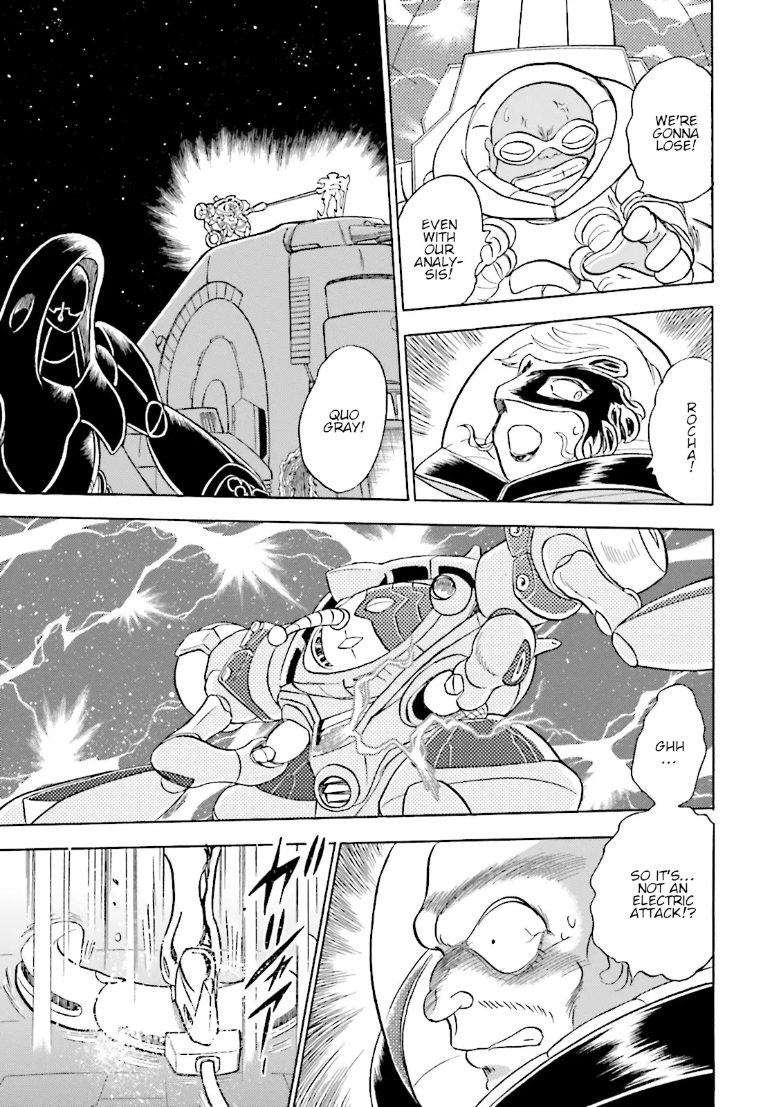 Kidou Senshi Crossbone Gundam Ghost - Vol.10 Chapter 43: The Jester Vs. The Golden King