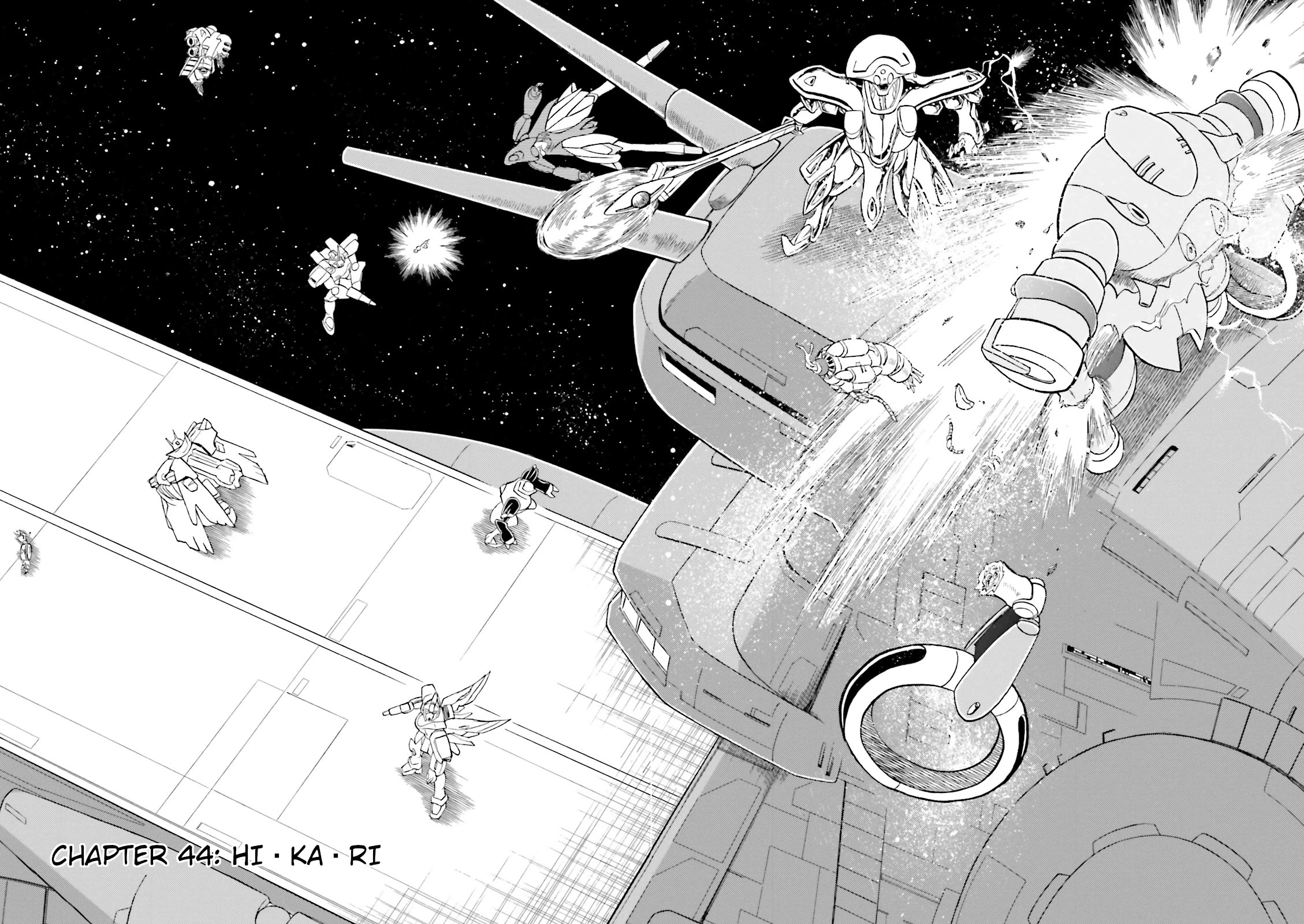 Kidou Senshi Crossbone Gundam Ghost - Chapter 44: Hi • Ka • Ri