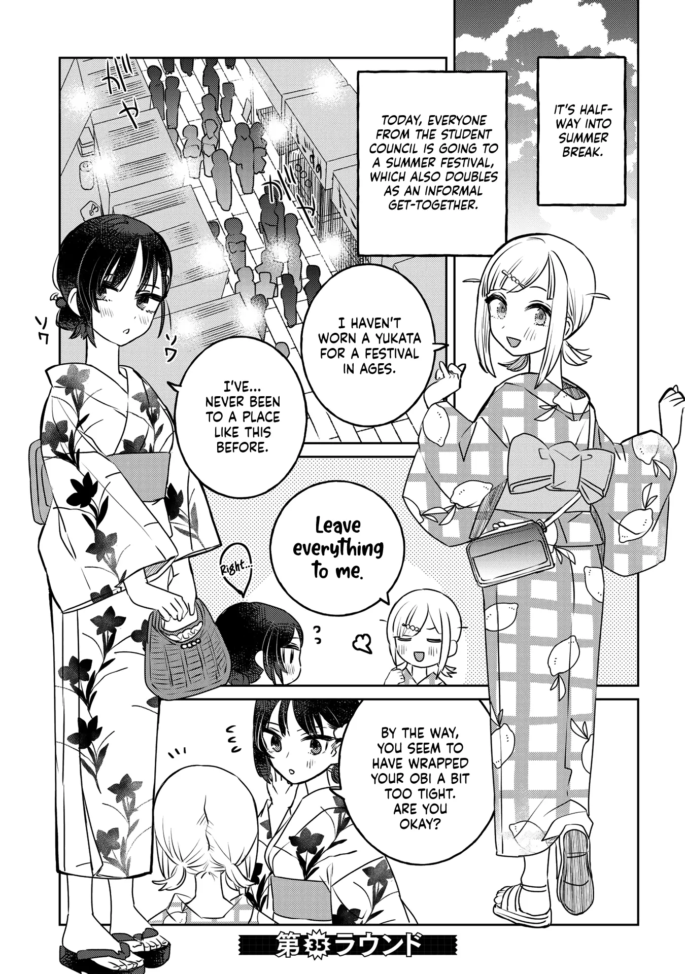 The Big Stepsis Who Wants To Be A Big Sister Vs. The Little Stepsis Who Wants To Be Yuri - Vol.2 Chapter 35