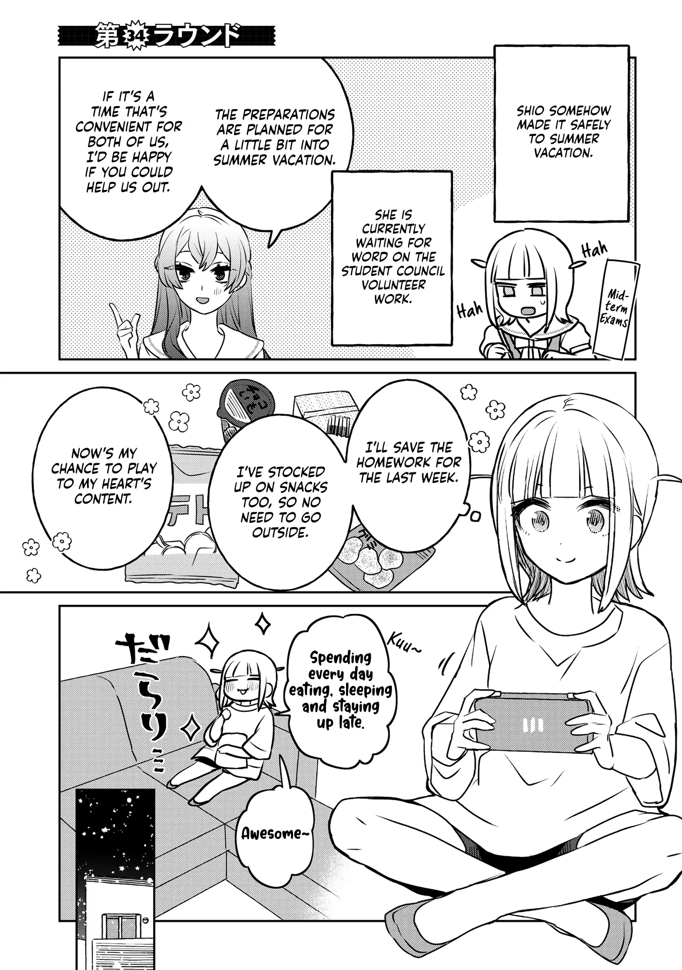 The Big Stepsis Who Wants To Be A Big Sister Vs. The Little Stepsis Who Wants To Be Yuri - Vol.2 Chapter 34