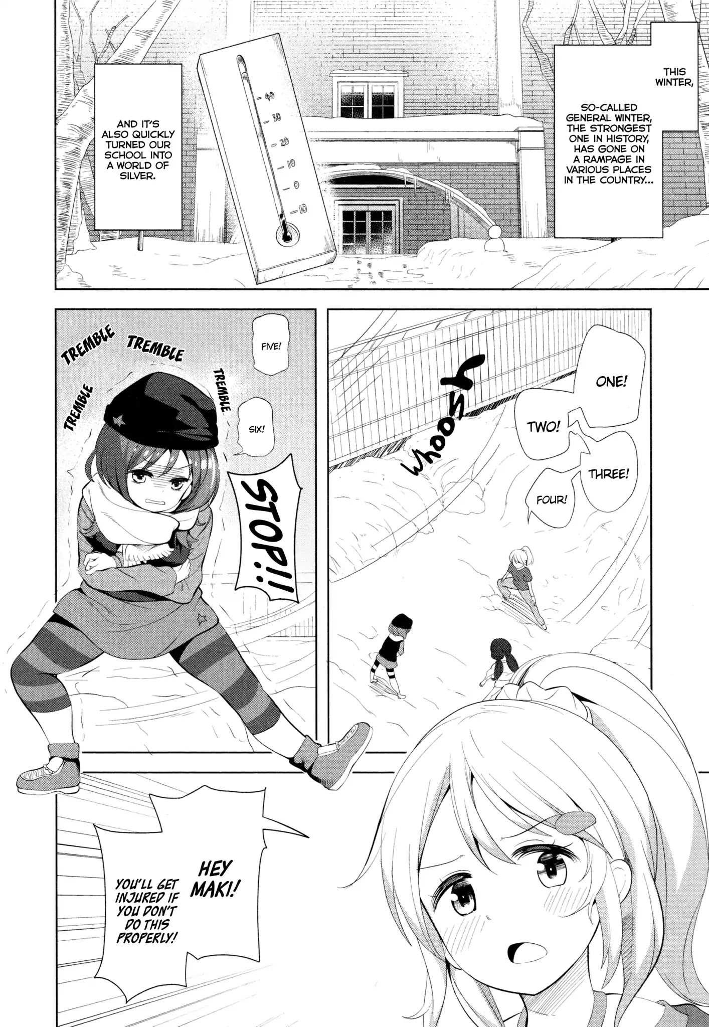 Love Live! Comic Anthology Μ's Precious Days - Chapter 10: Battle, General Winter (Takasaka Donten)